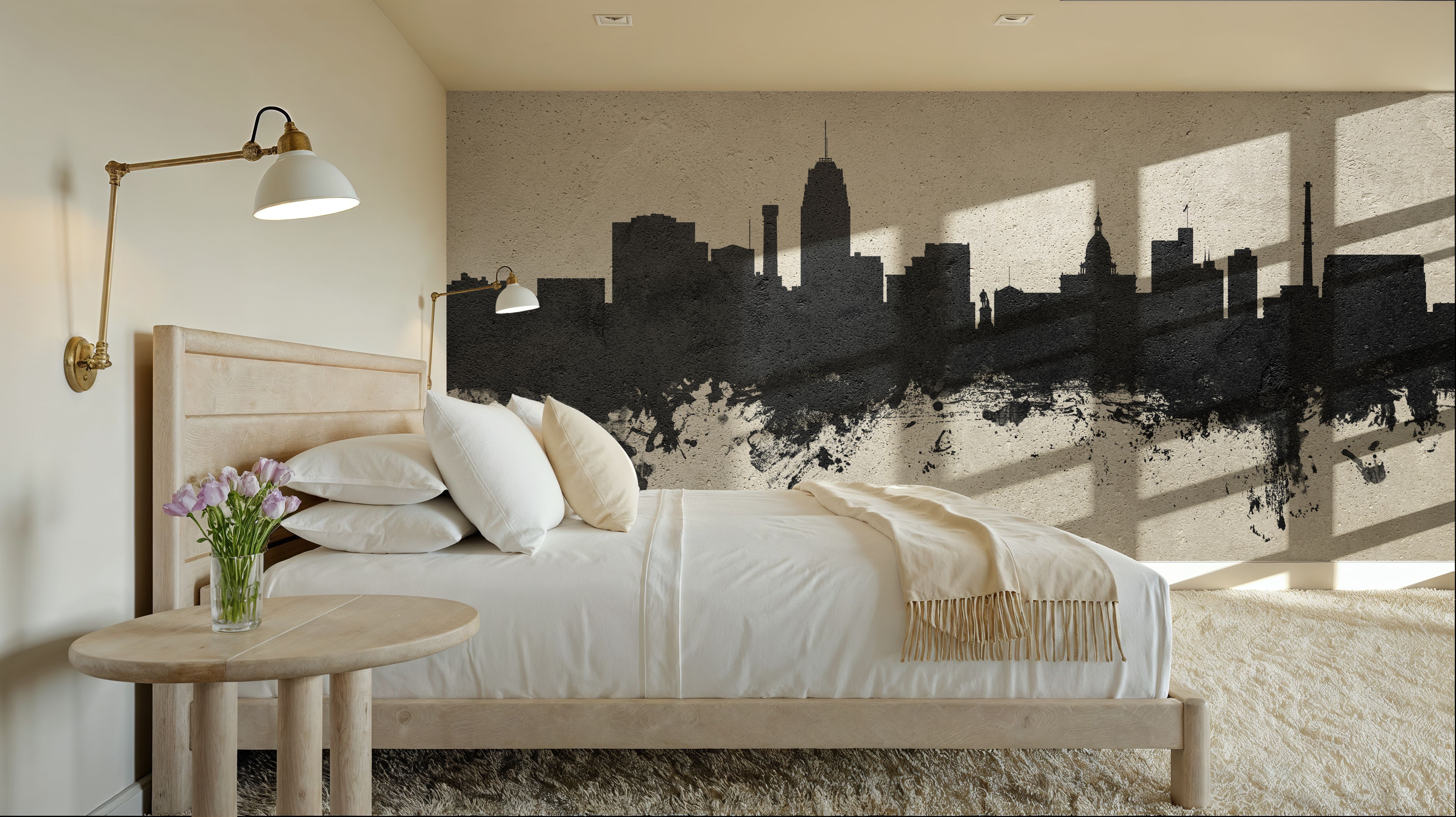 Lansing Michigan Skyline Concrete