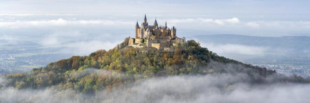 Hohenzollern Castle in Fall