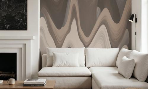 Abstract Paints, Mocha