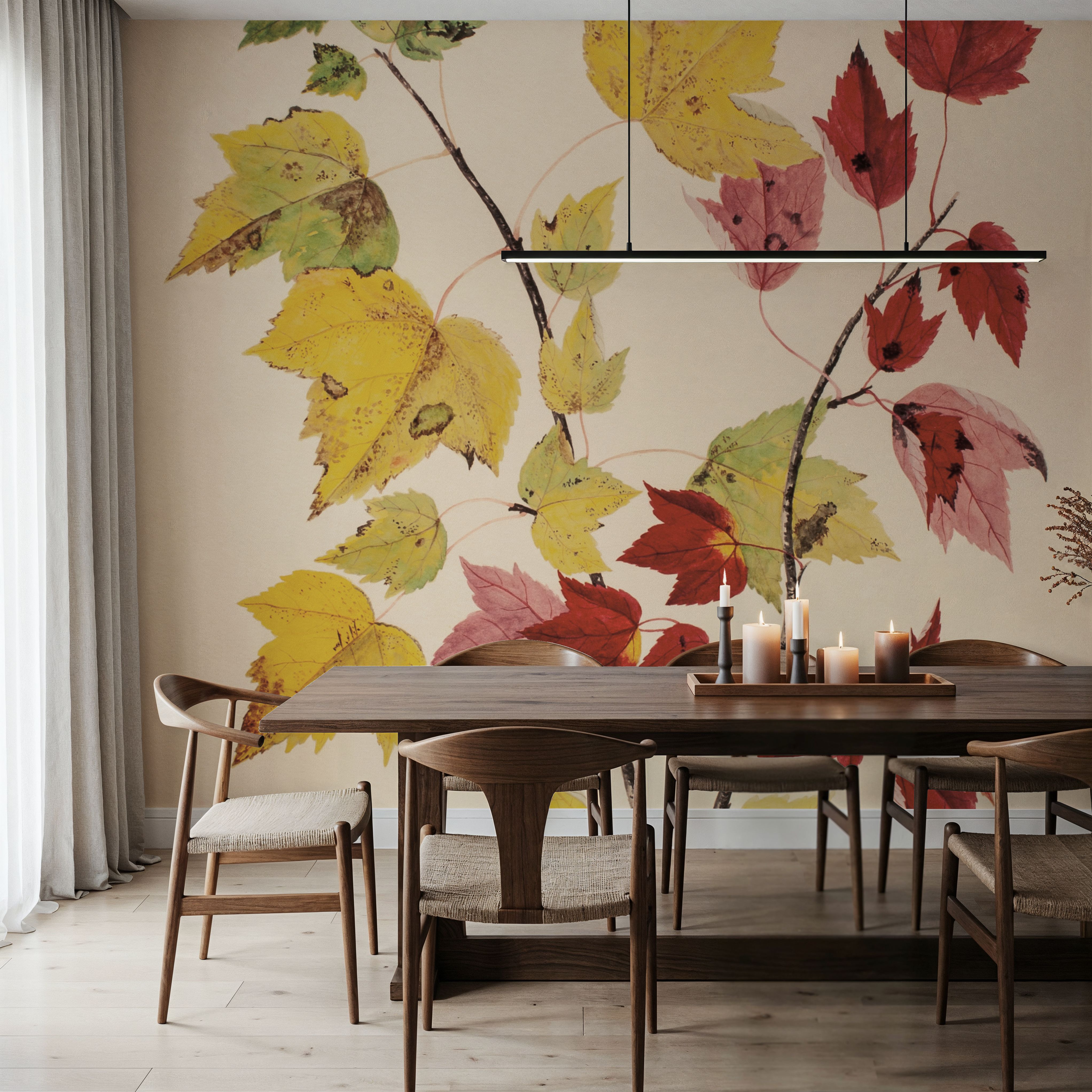 Fall Leaves III Muted