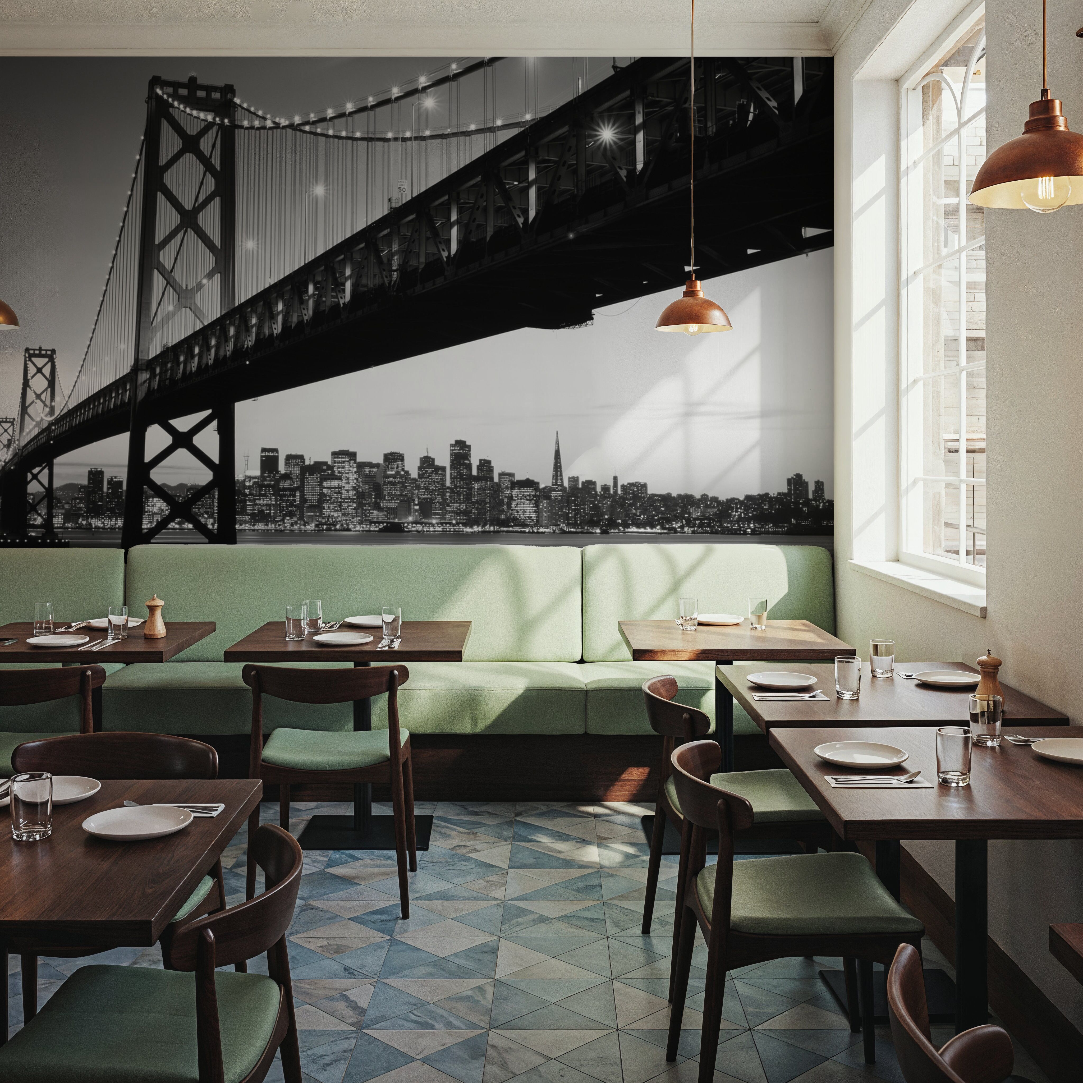 Urban Crossing Black & White