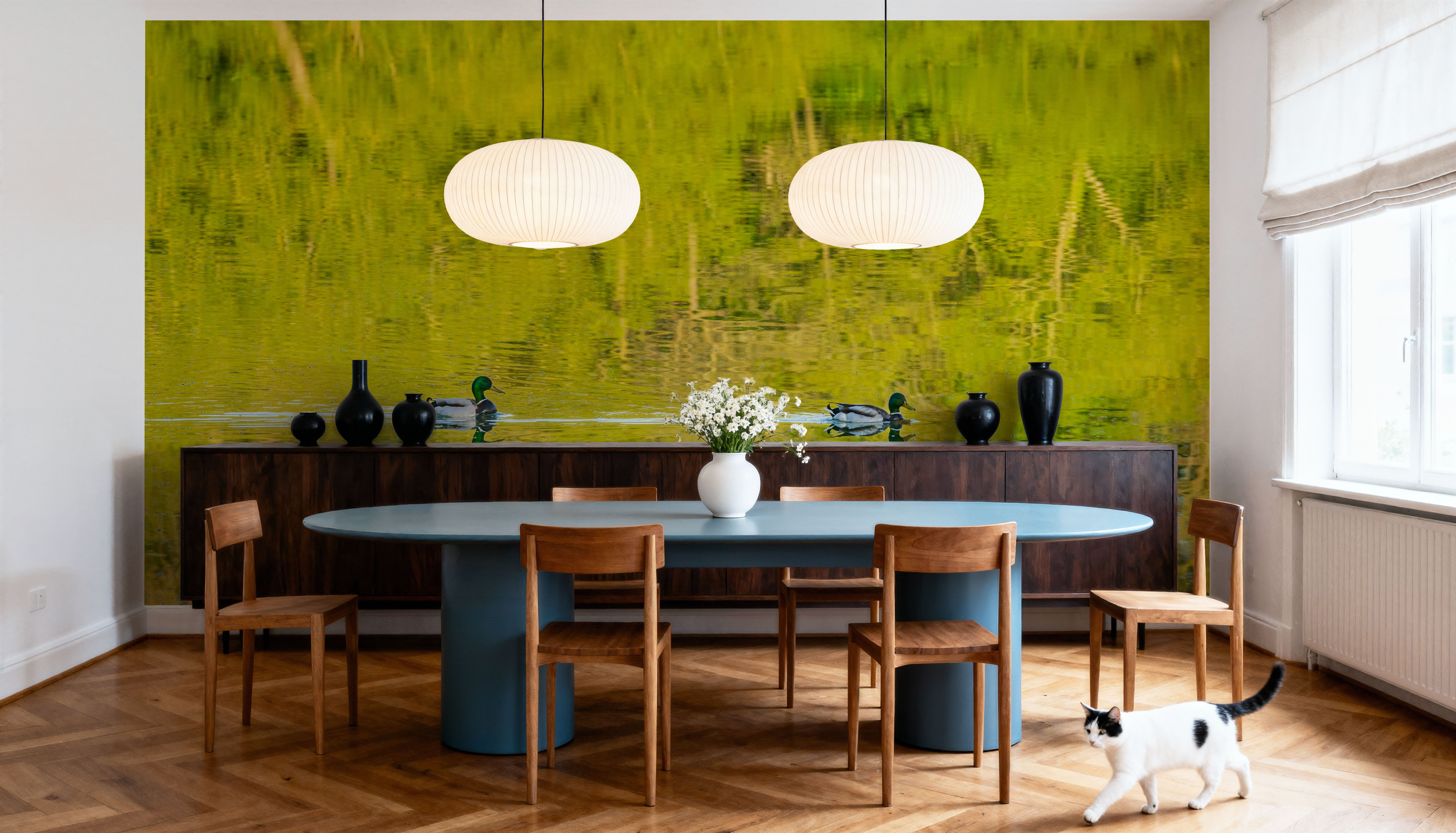 Pair of Ducks, Tapeten