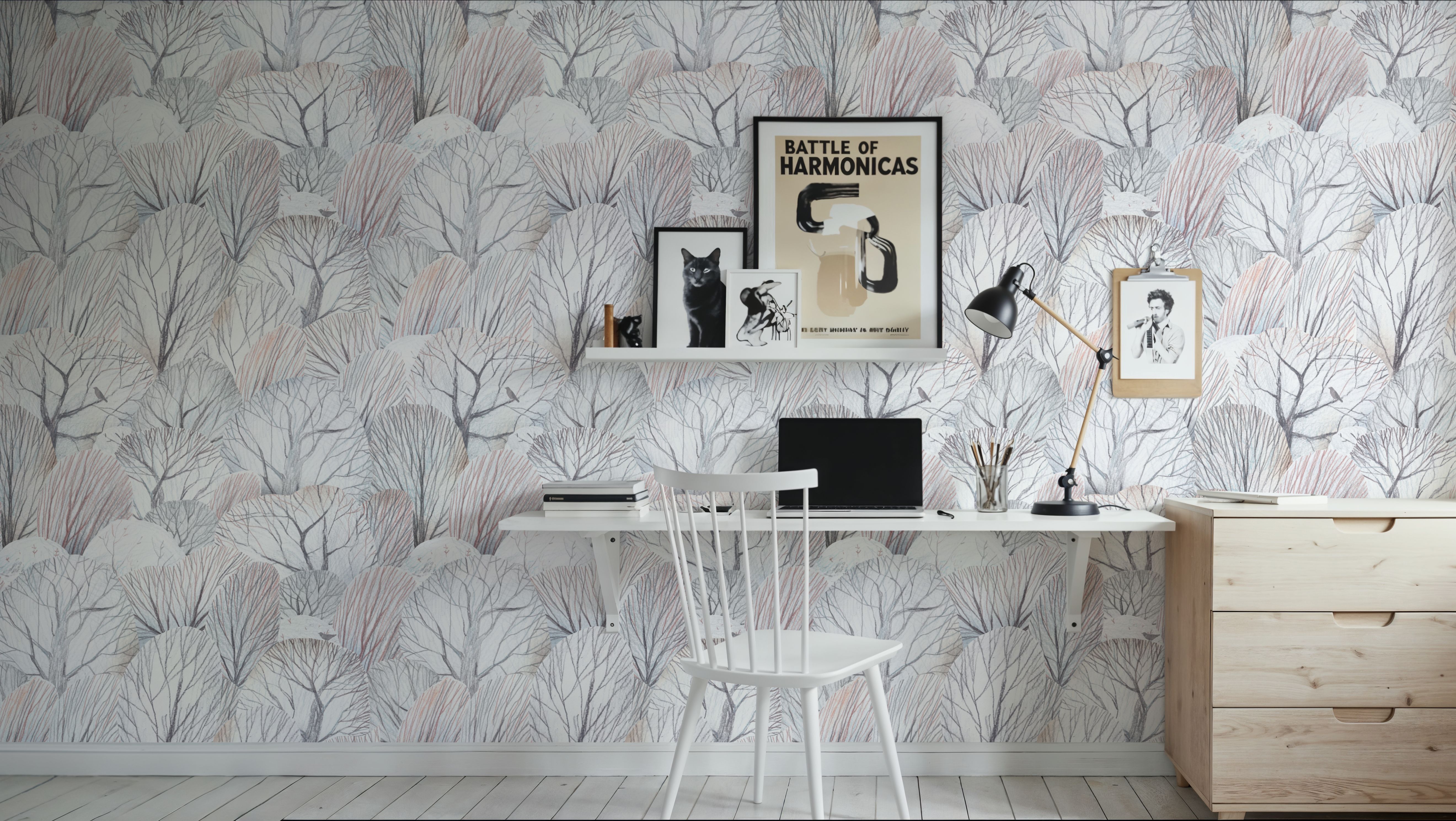 White Forest Treetops