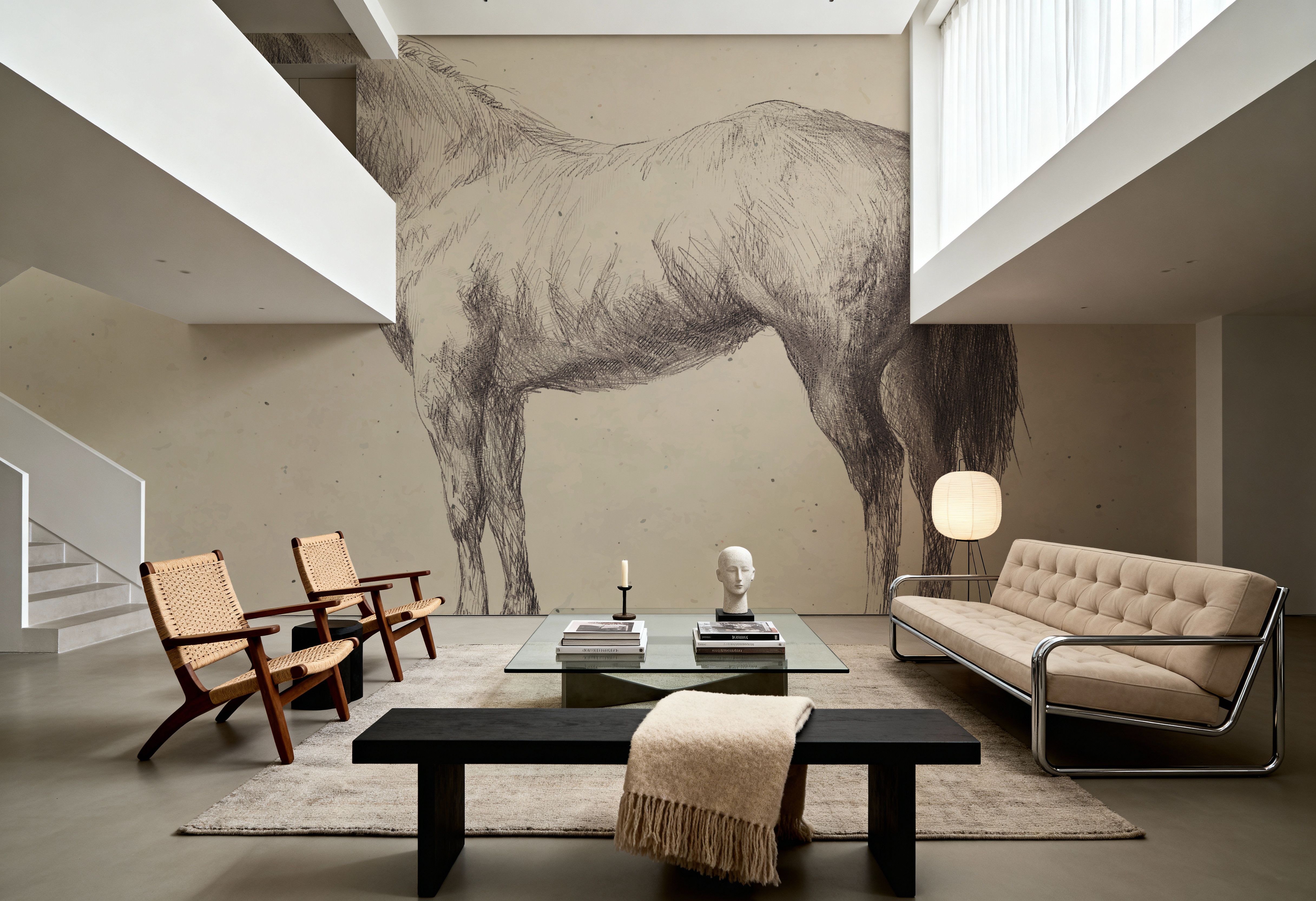 Standing Horse Sketch
