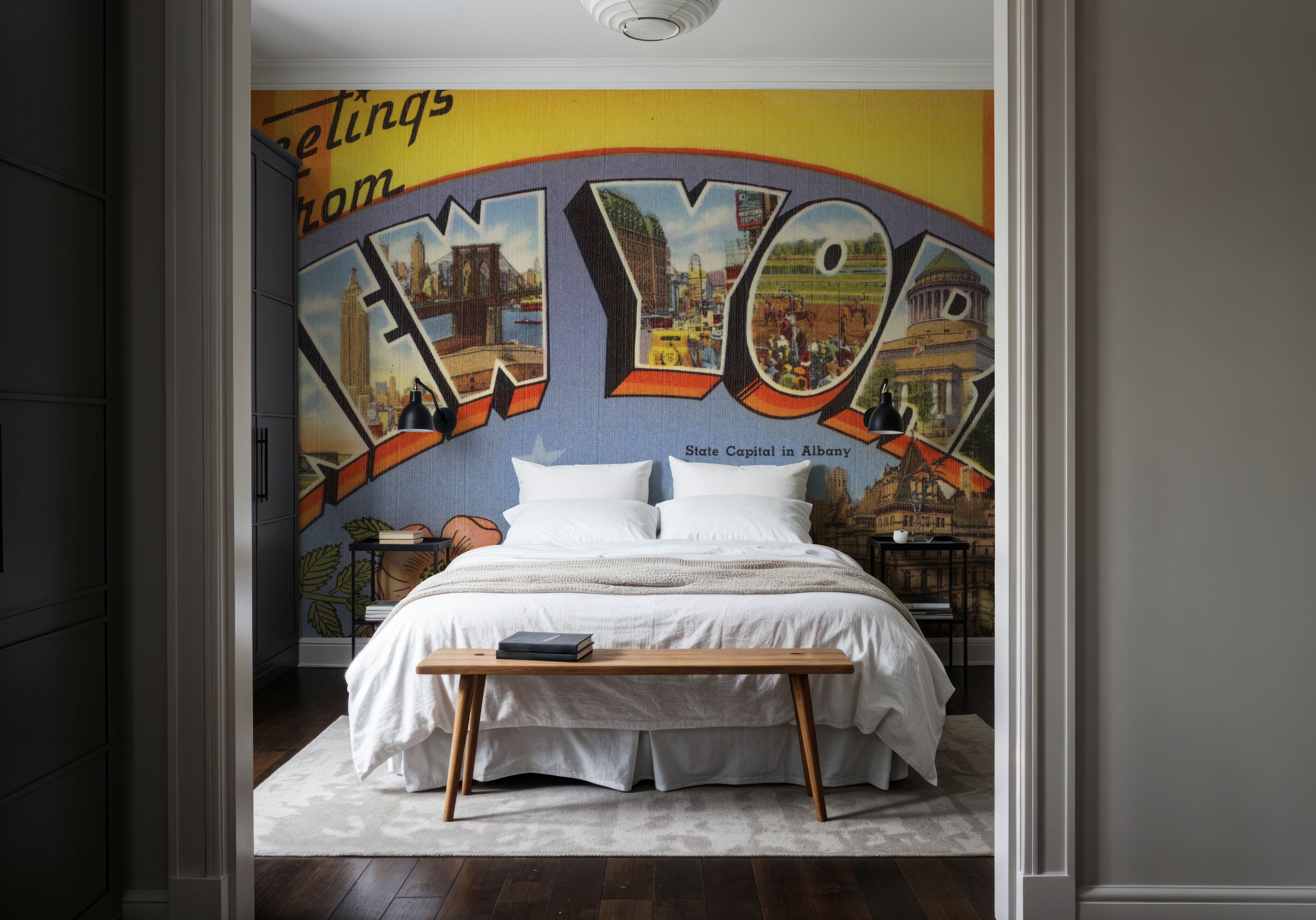 Greetings from New York - Screenprint Postcard