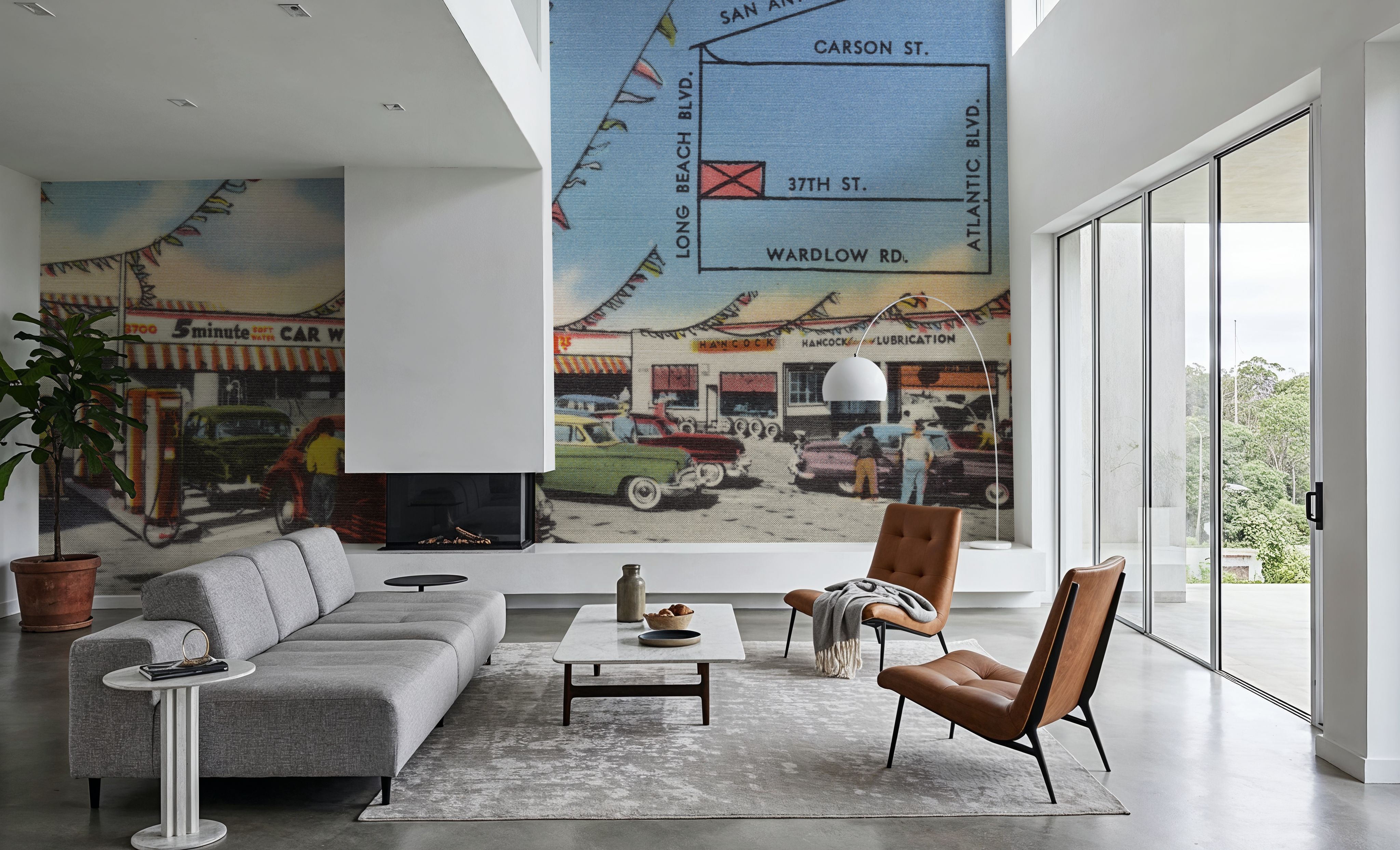 Greetings from the Car Wash - Screenprint Postcard