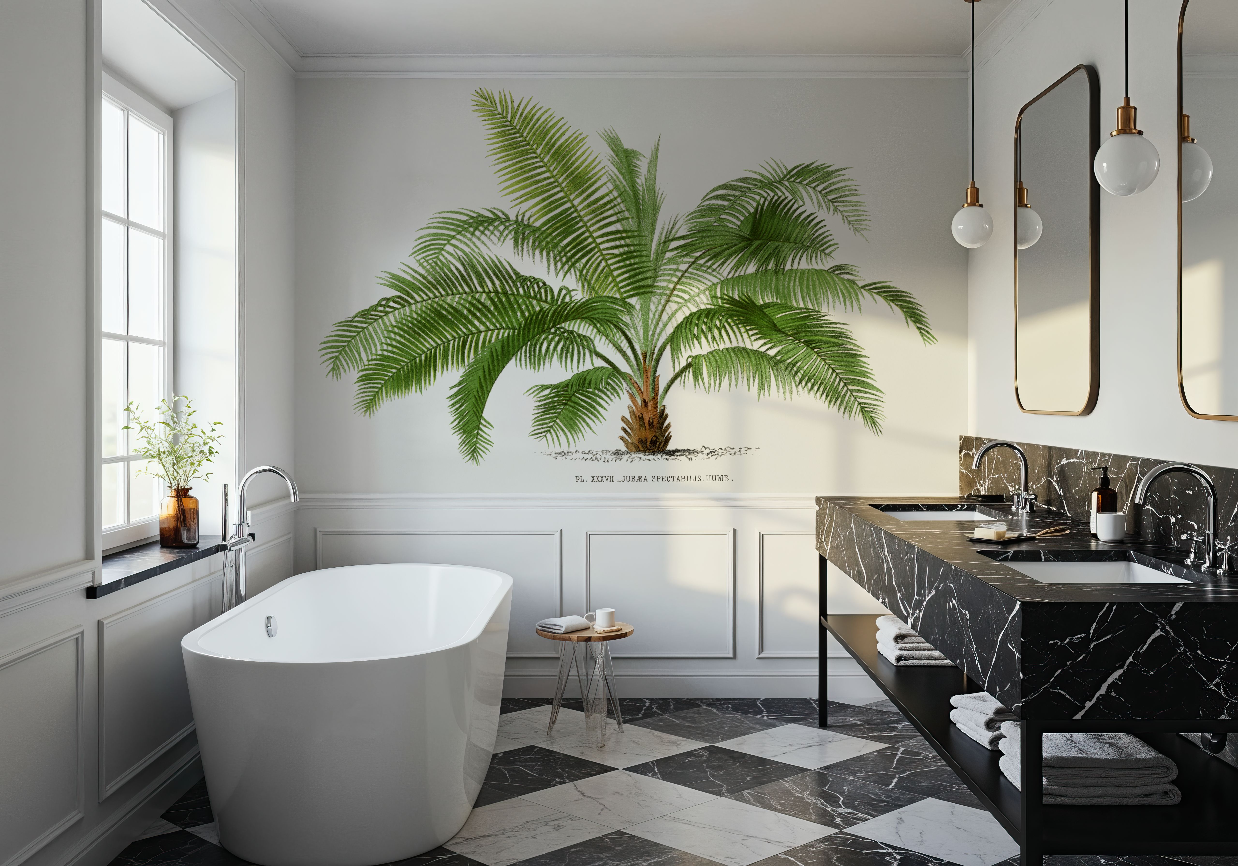 Vintage Palm Tree II