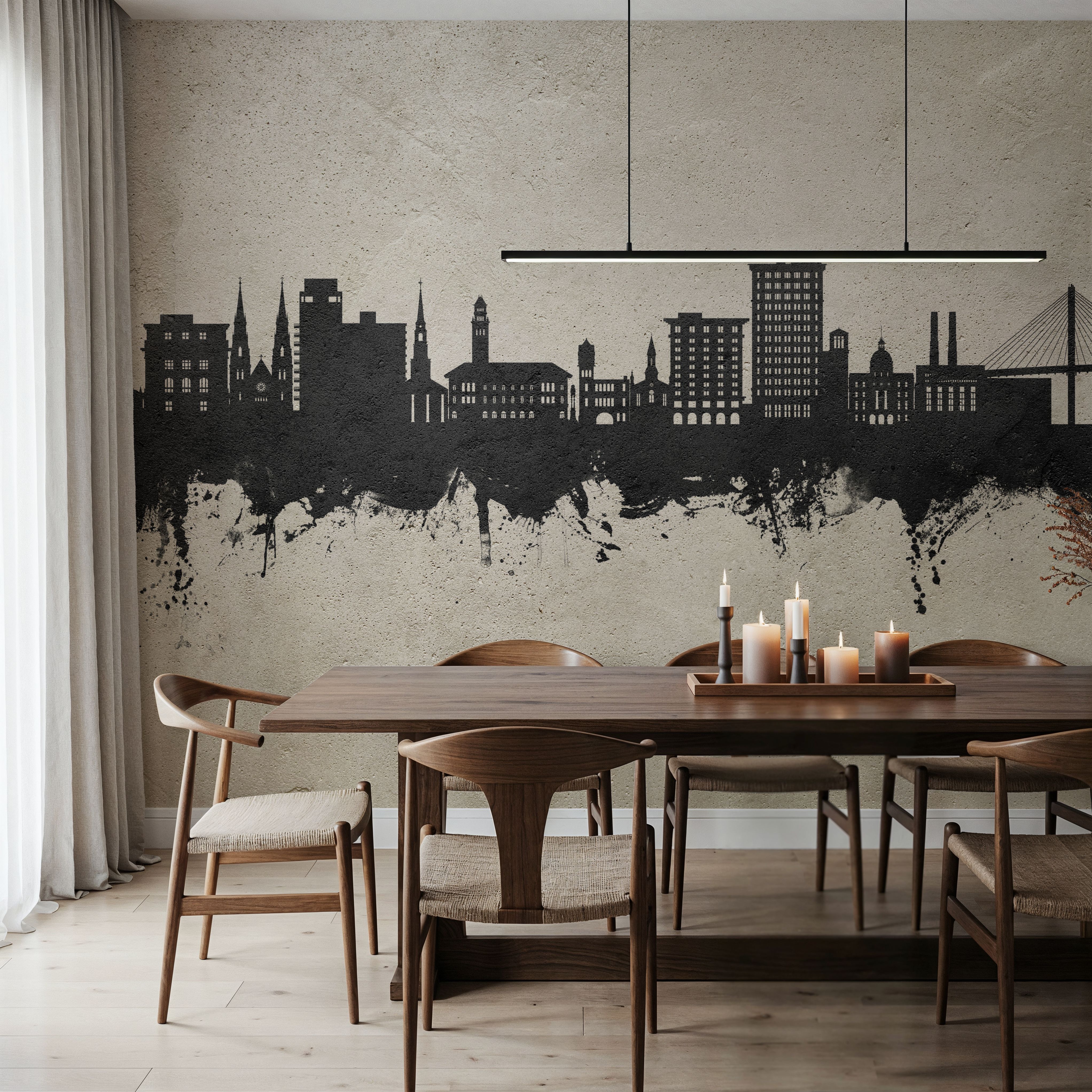 Savannah Georgia Skyline Concrete