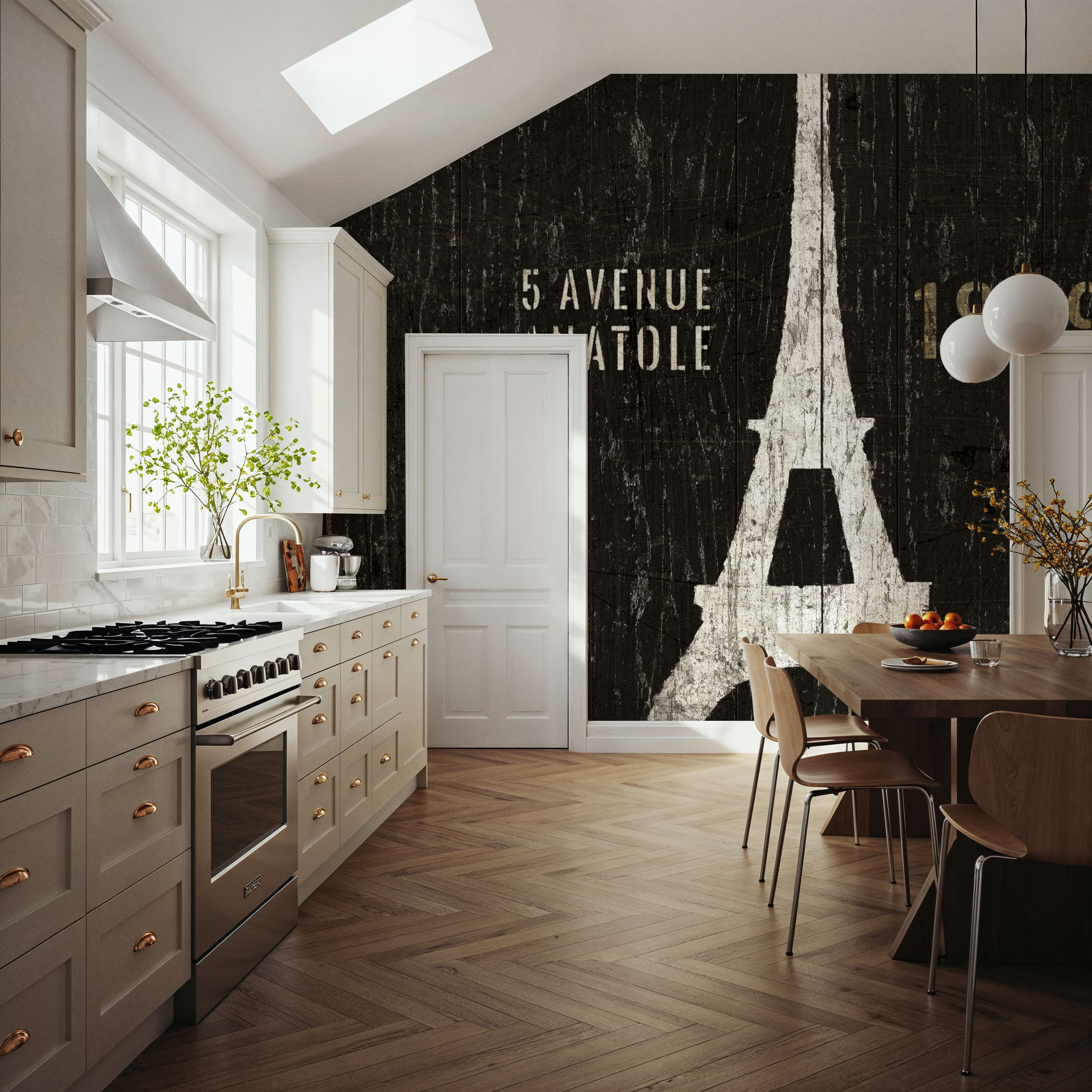 Refurbished Eiffel Tower