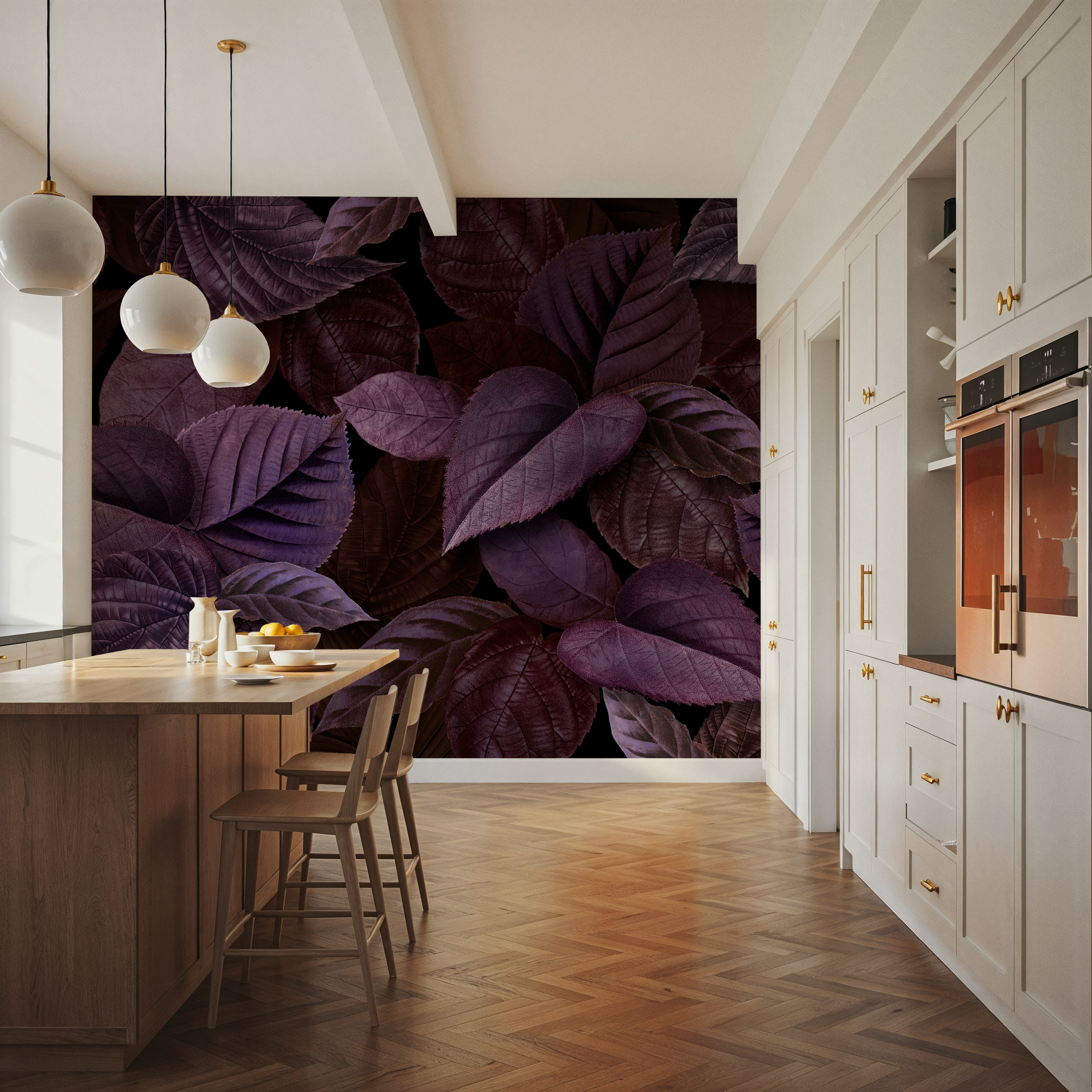 Purple Leaves