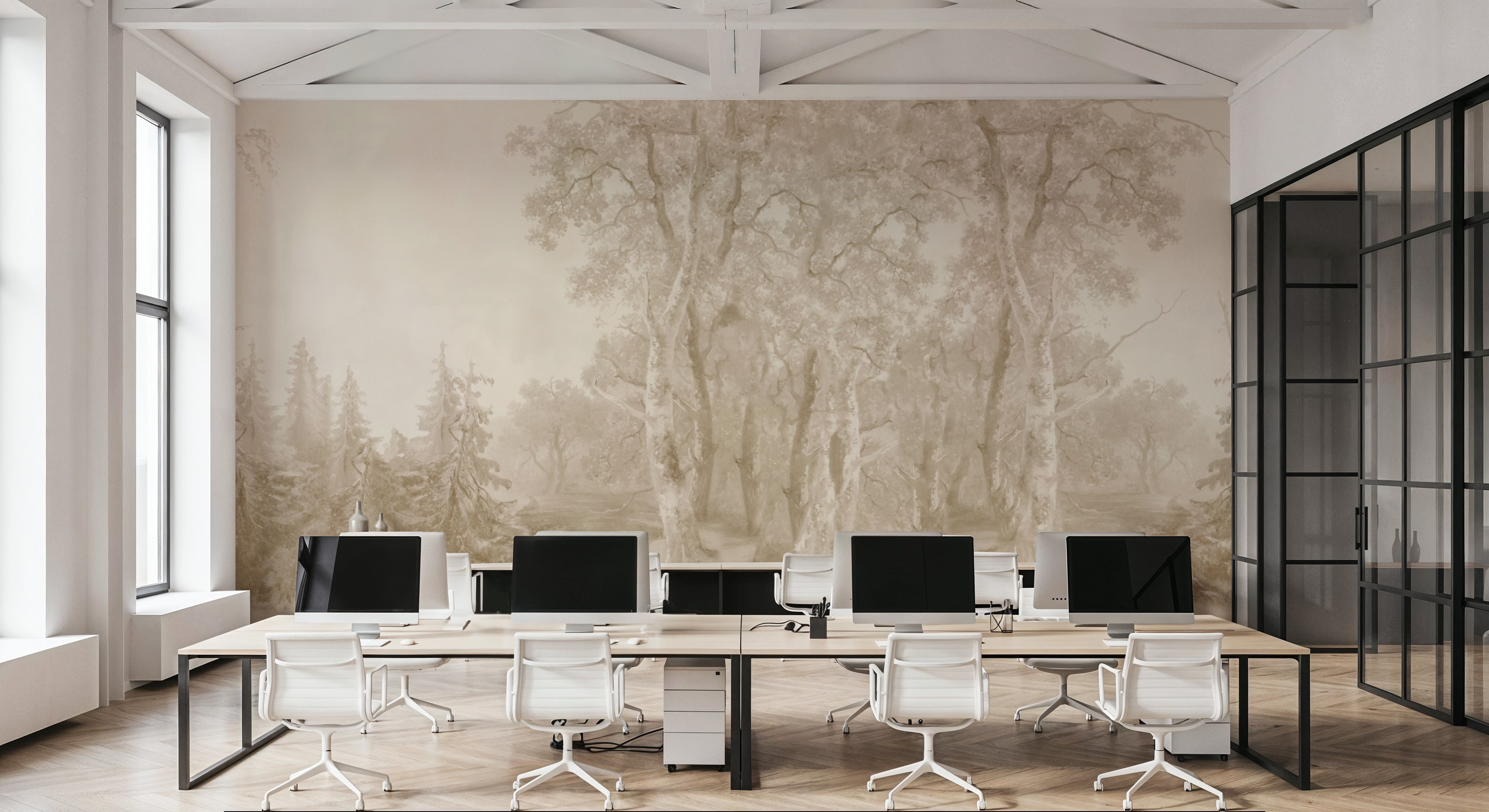 Forest Immersion Pale Beige