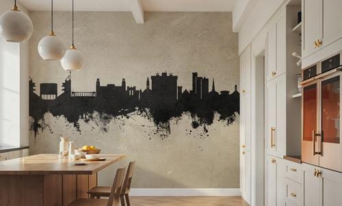 Fayetteville Arkansas Skyline Concrete