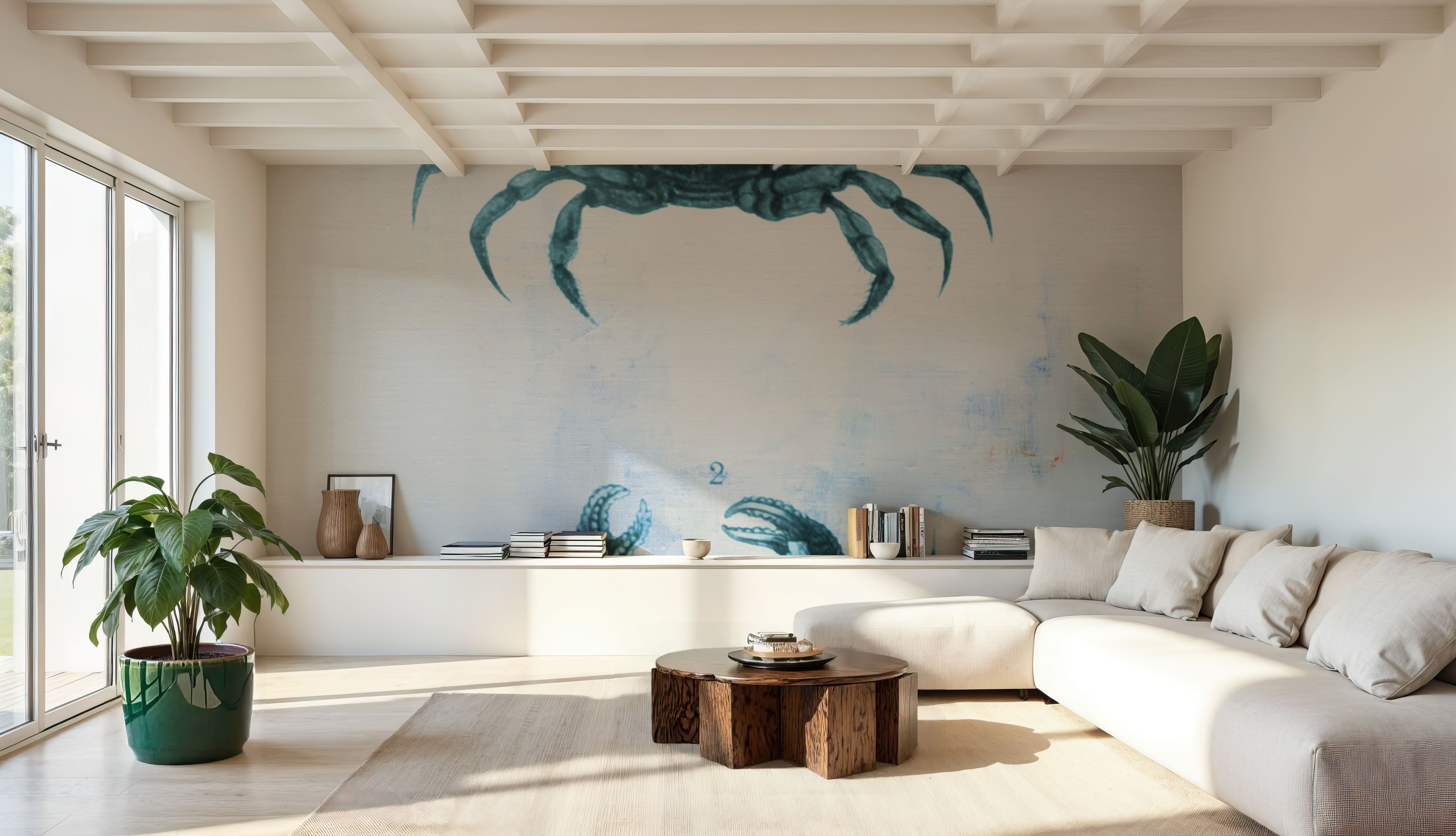 Blue Bay IV, Tapeten