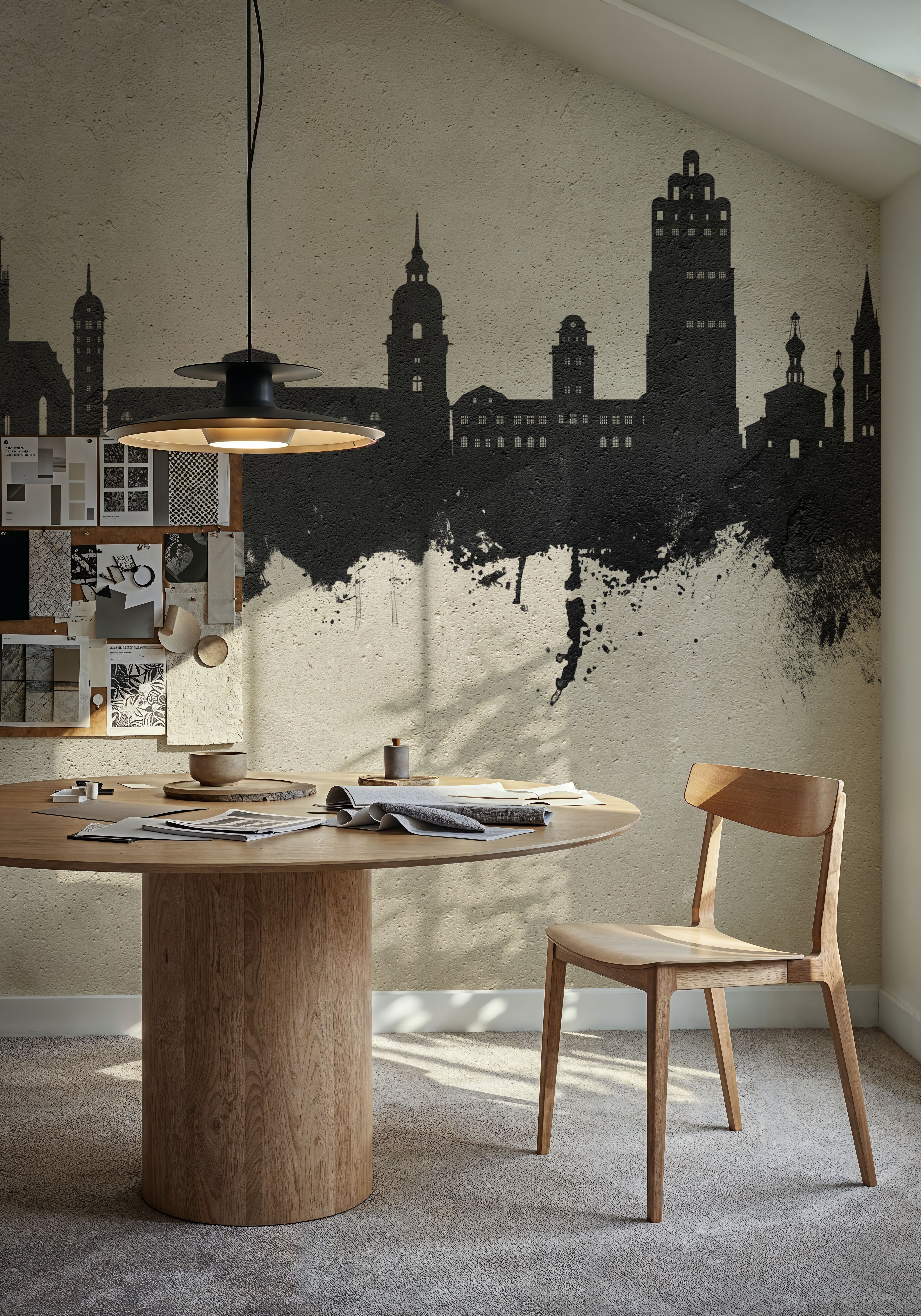 Darmstadt Skyline Concrete