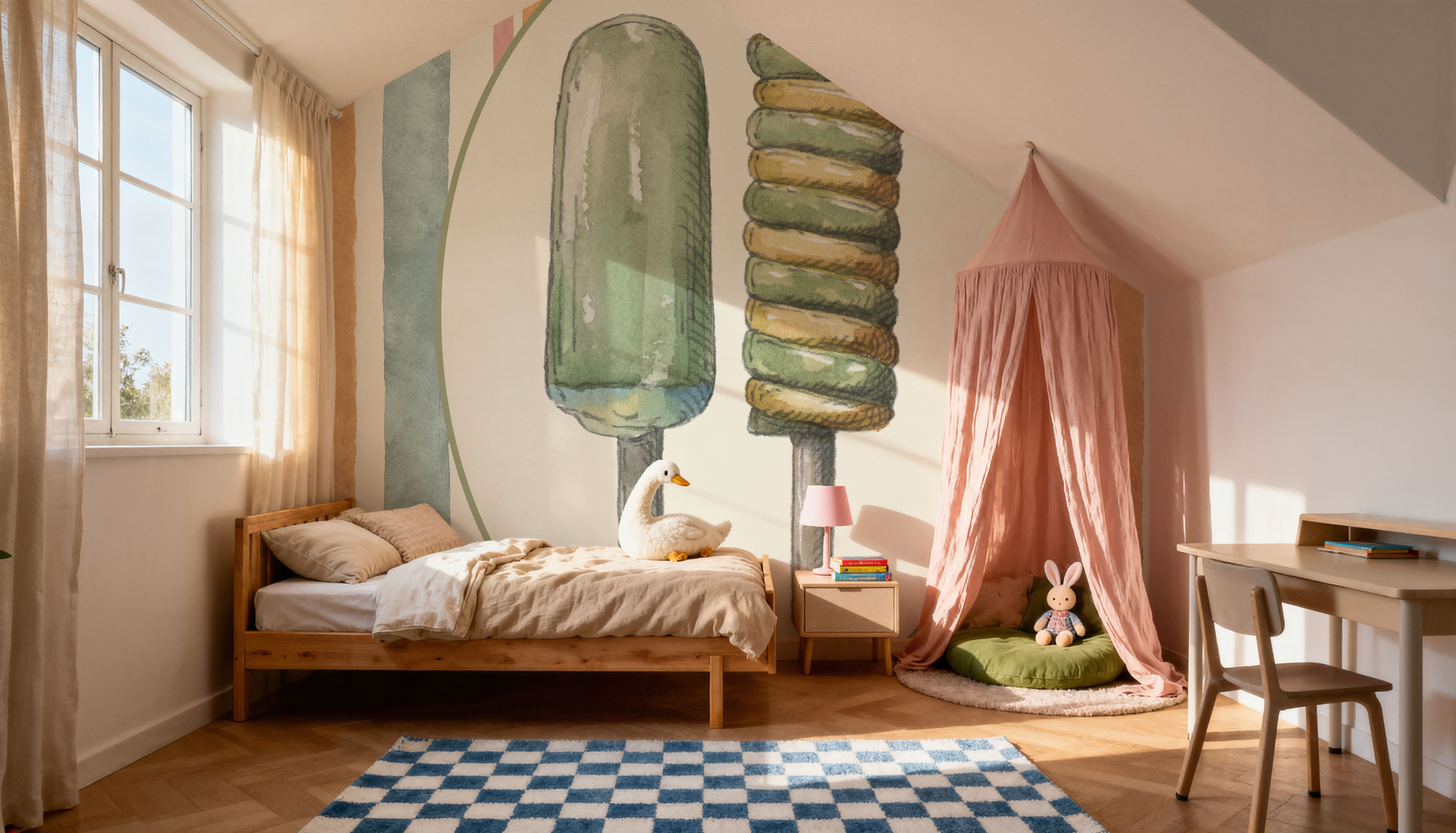 Vintage Summer X, Wallpaper