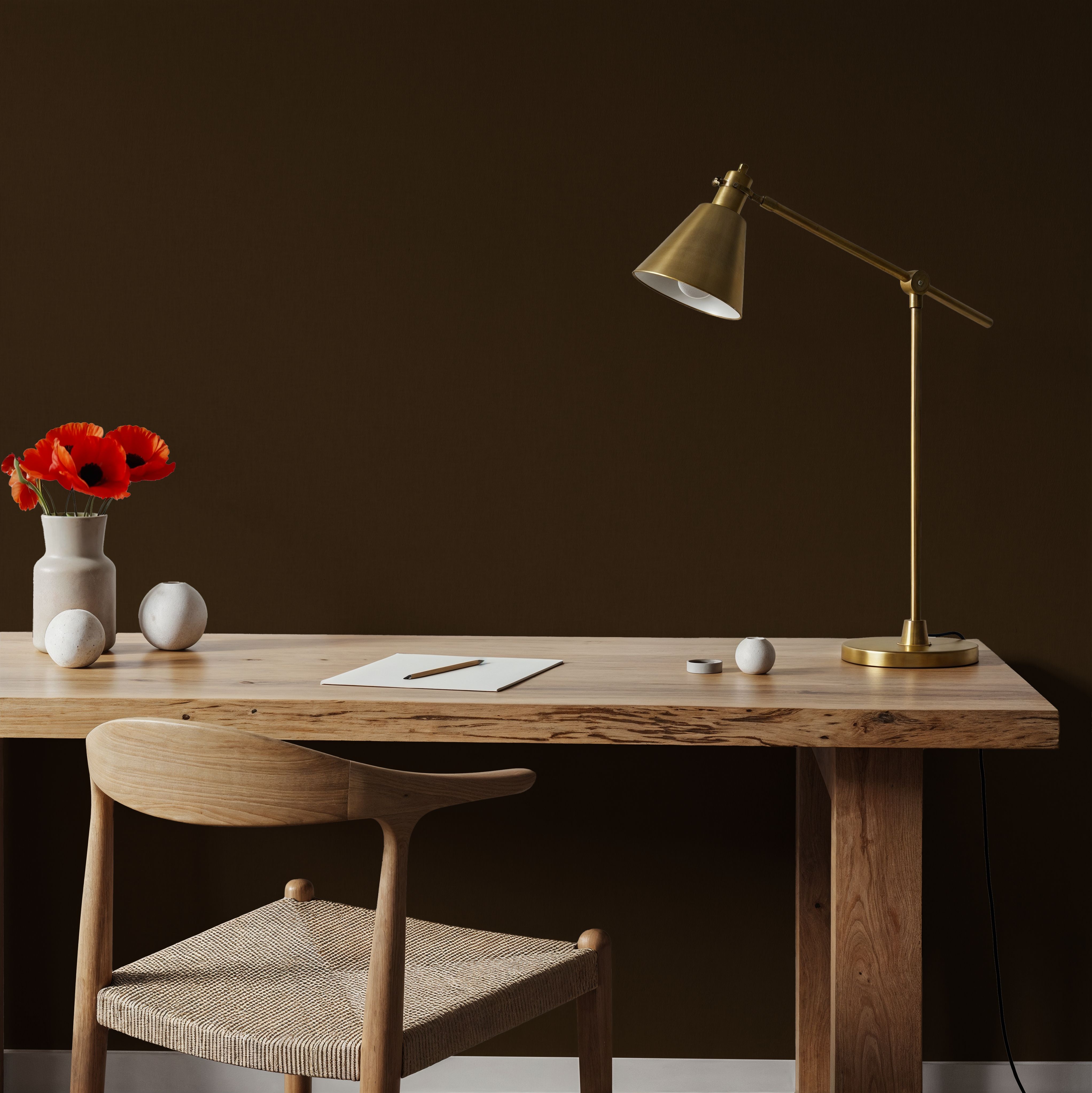 Linen Mist Murky Collection, Earth, Behang