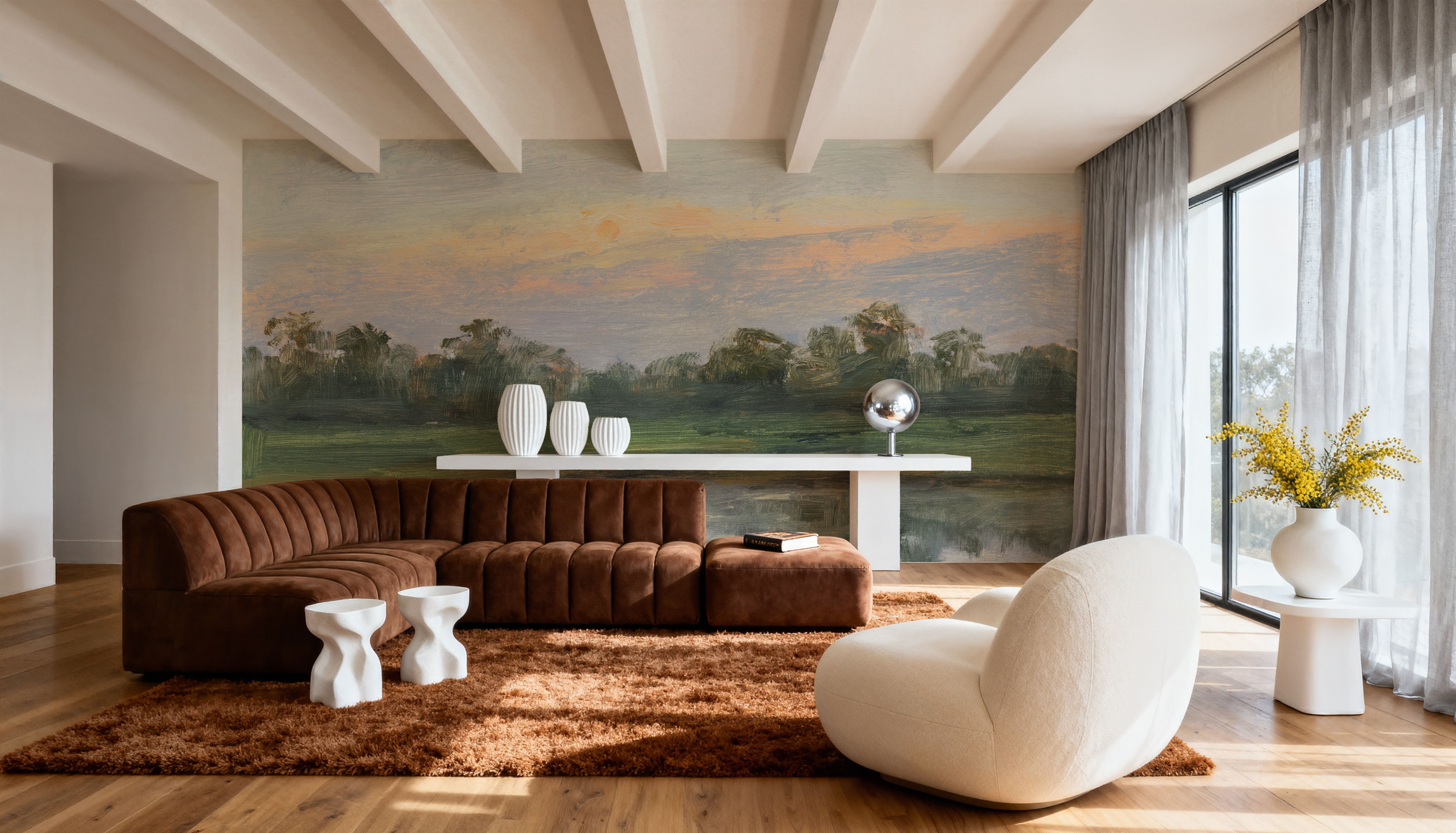 Calm and Still at Sunrise, Wallpaper