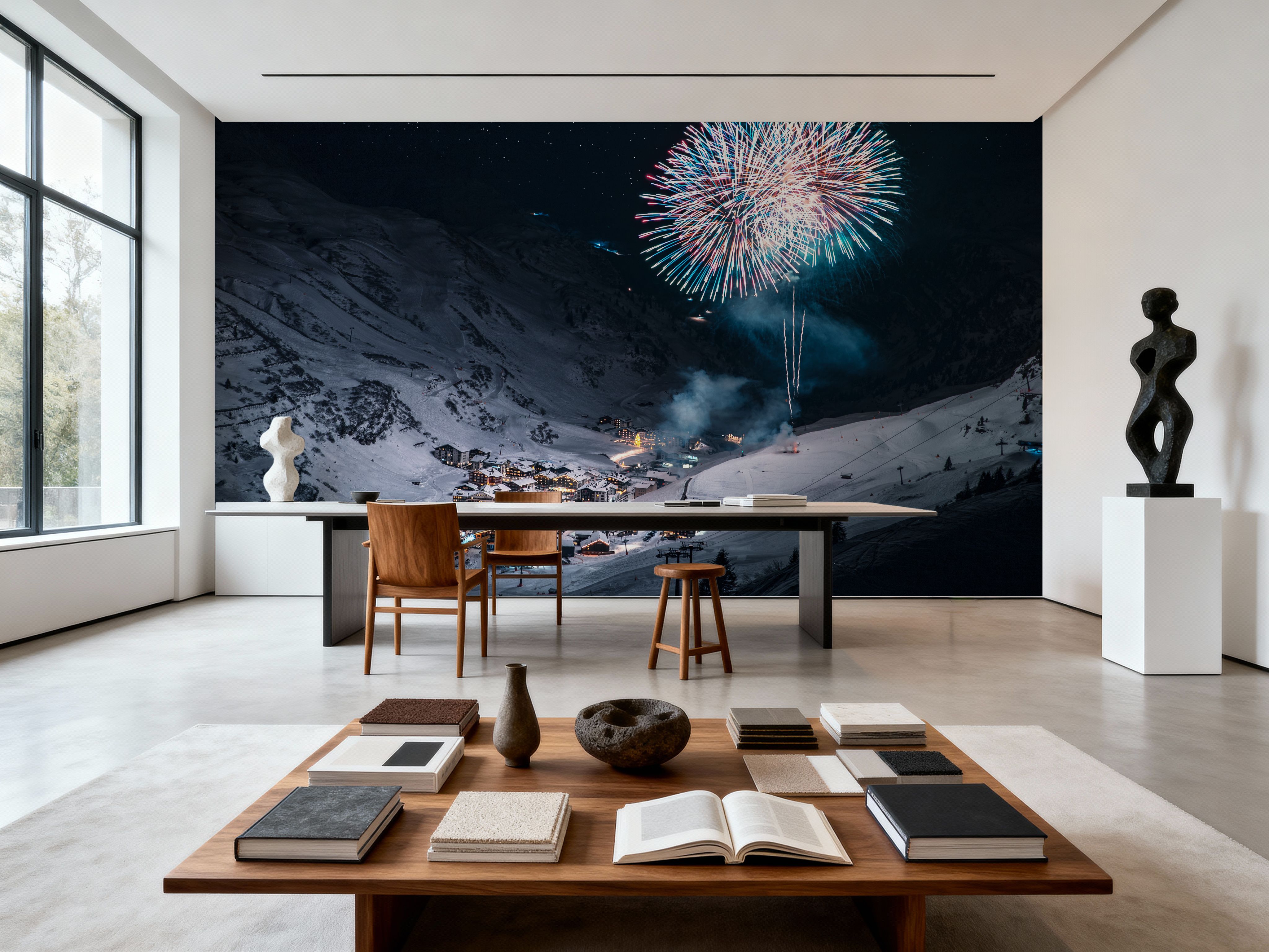 Alp Happy New Year, Wallpaper