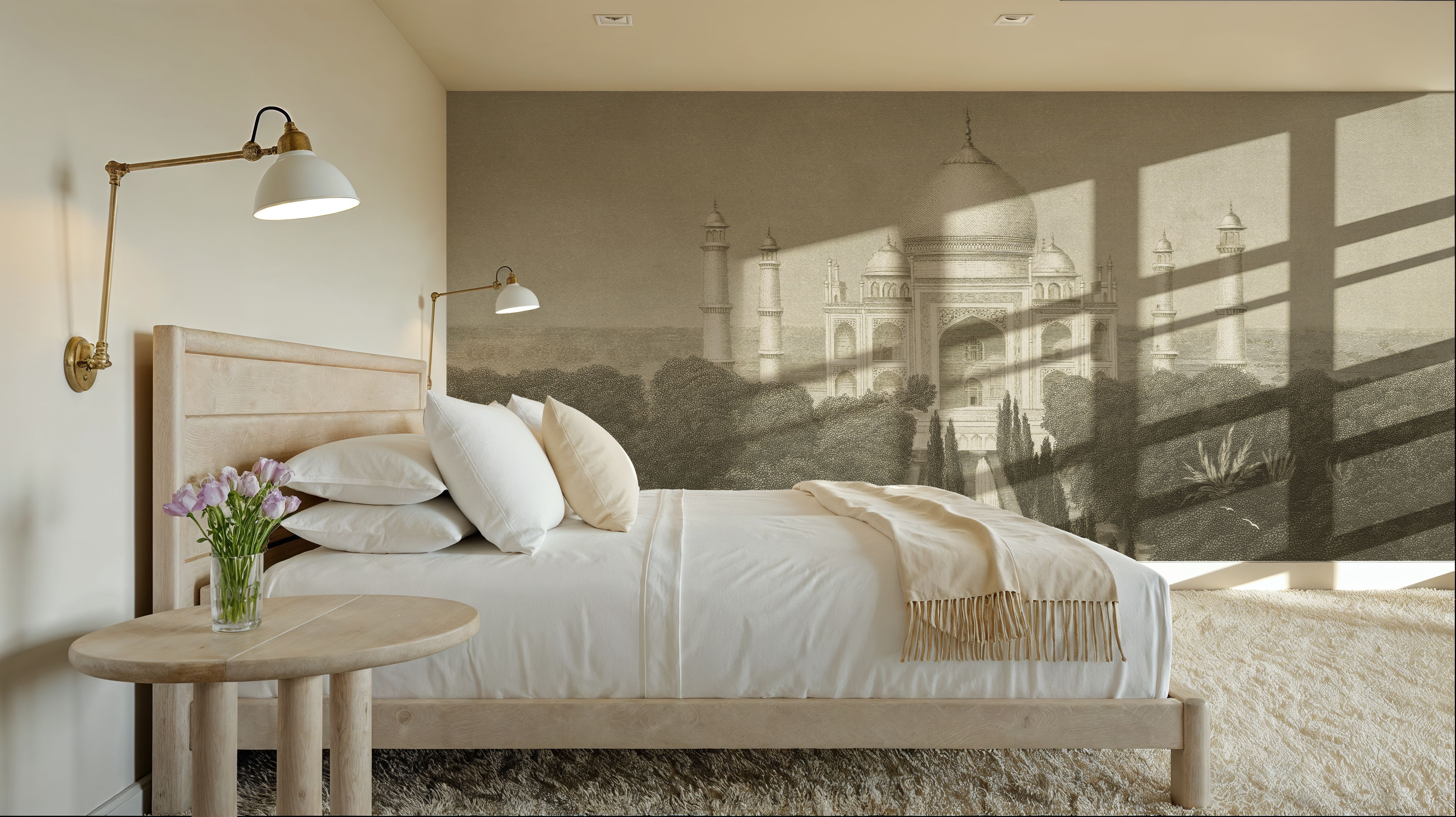 Taj Mahal Postcard II - Screenprint