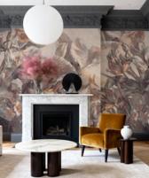 Large floral wallpaper: how big is too big?