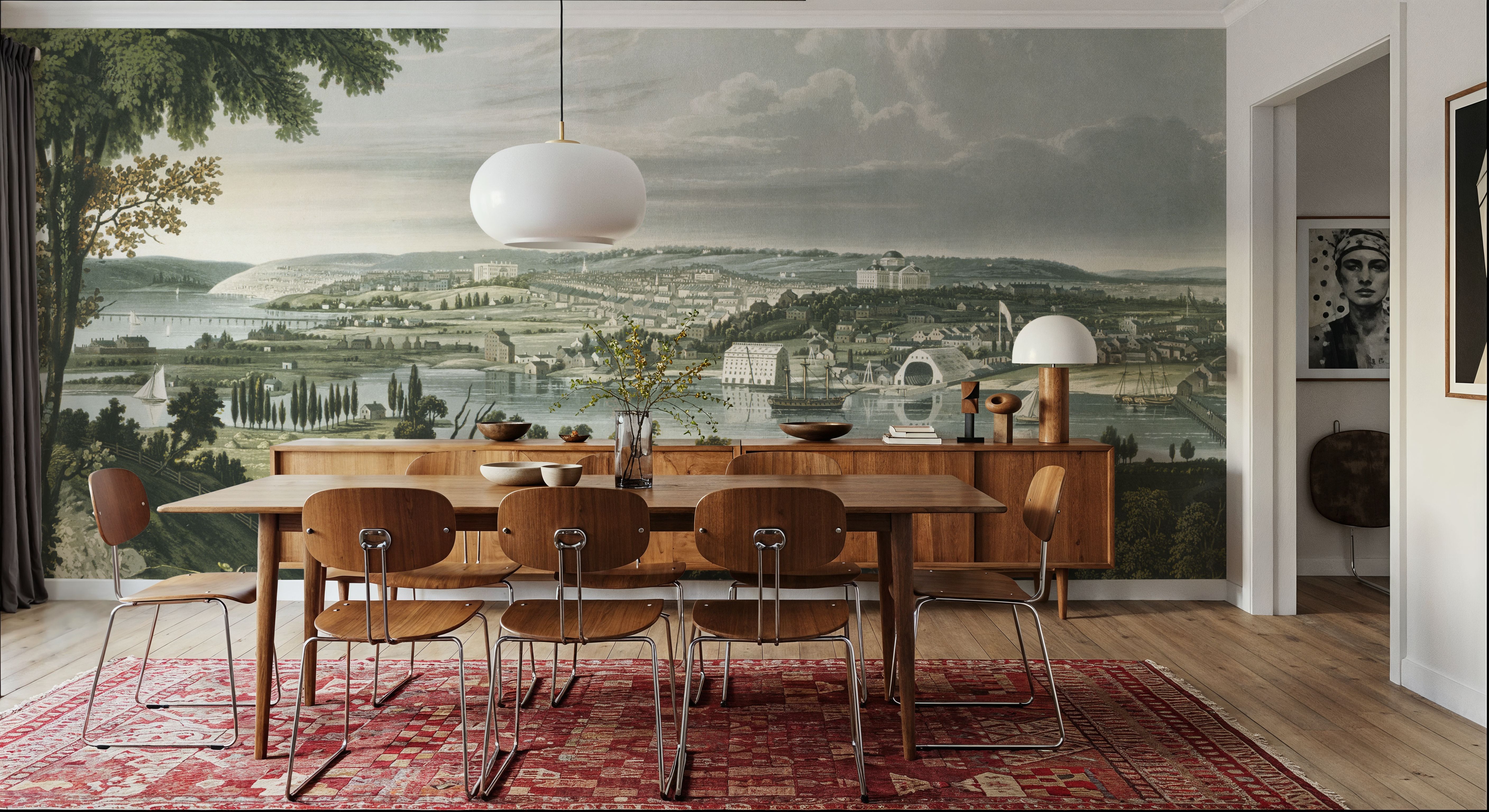 City of Washington from Beyond the Navy Yard, Tapeten