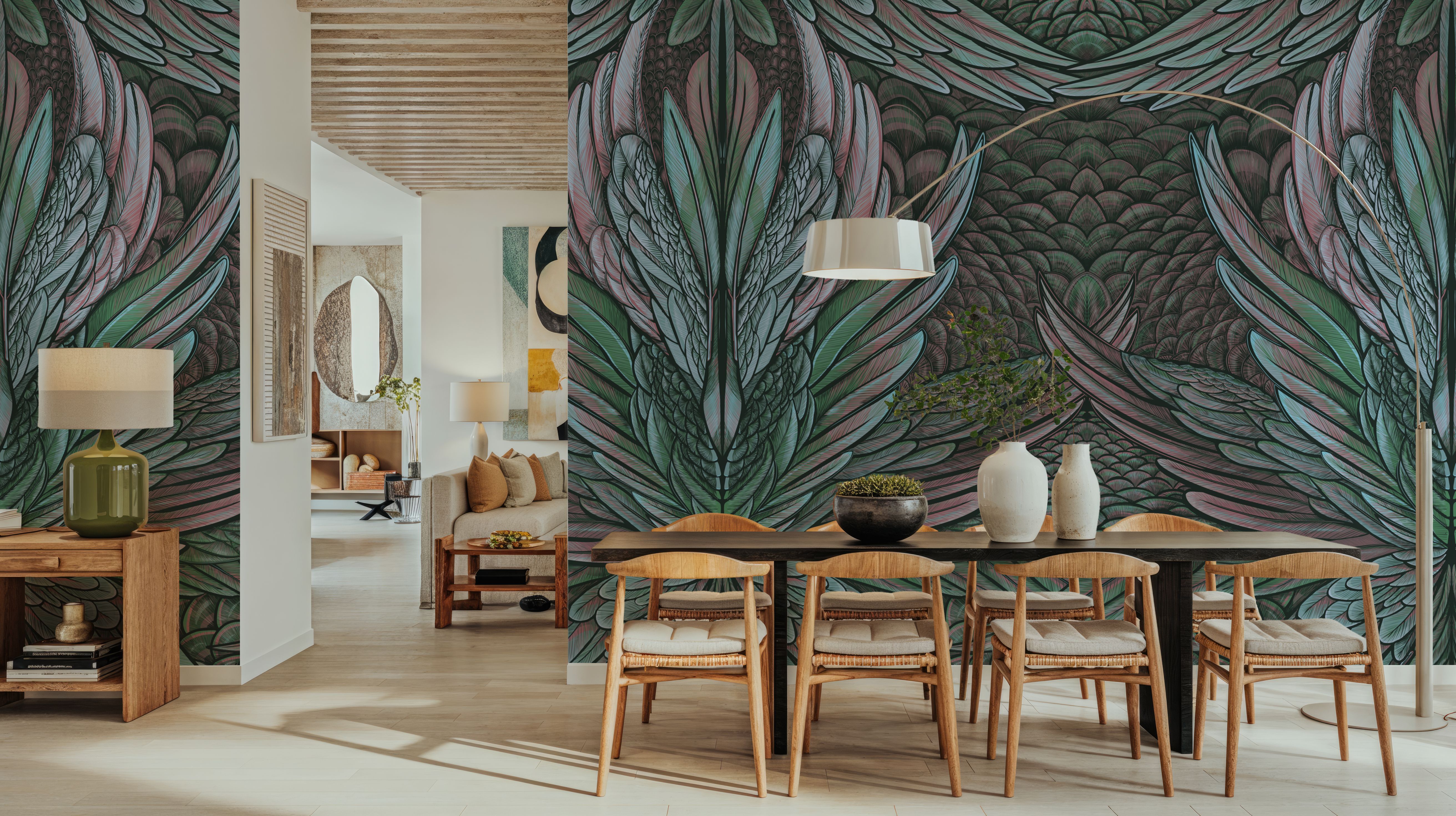 Irridescent Pink&Green