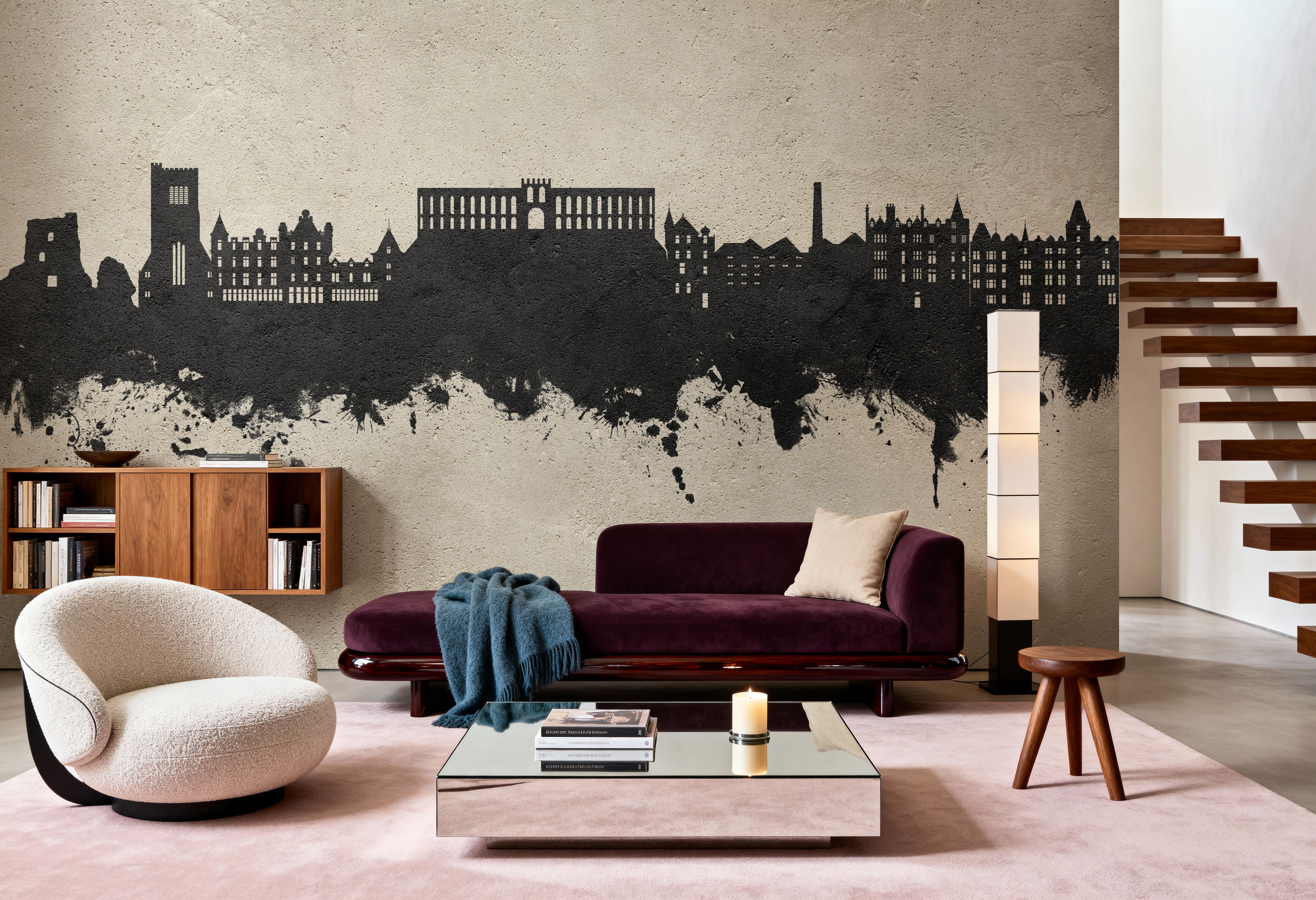 Oban Scotland Skyline Concrete