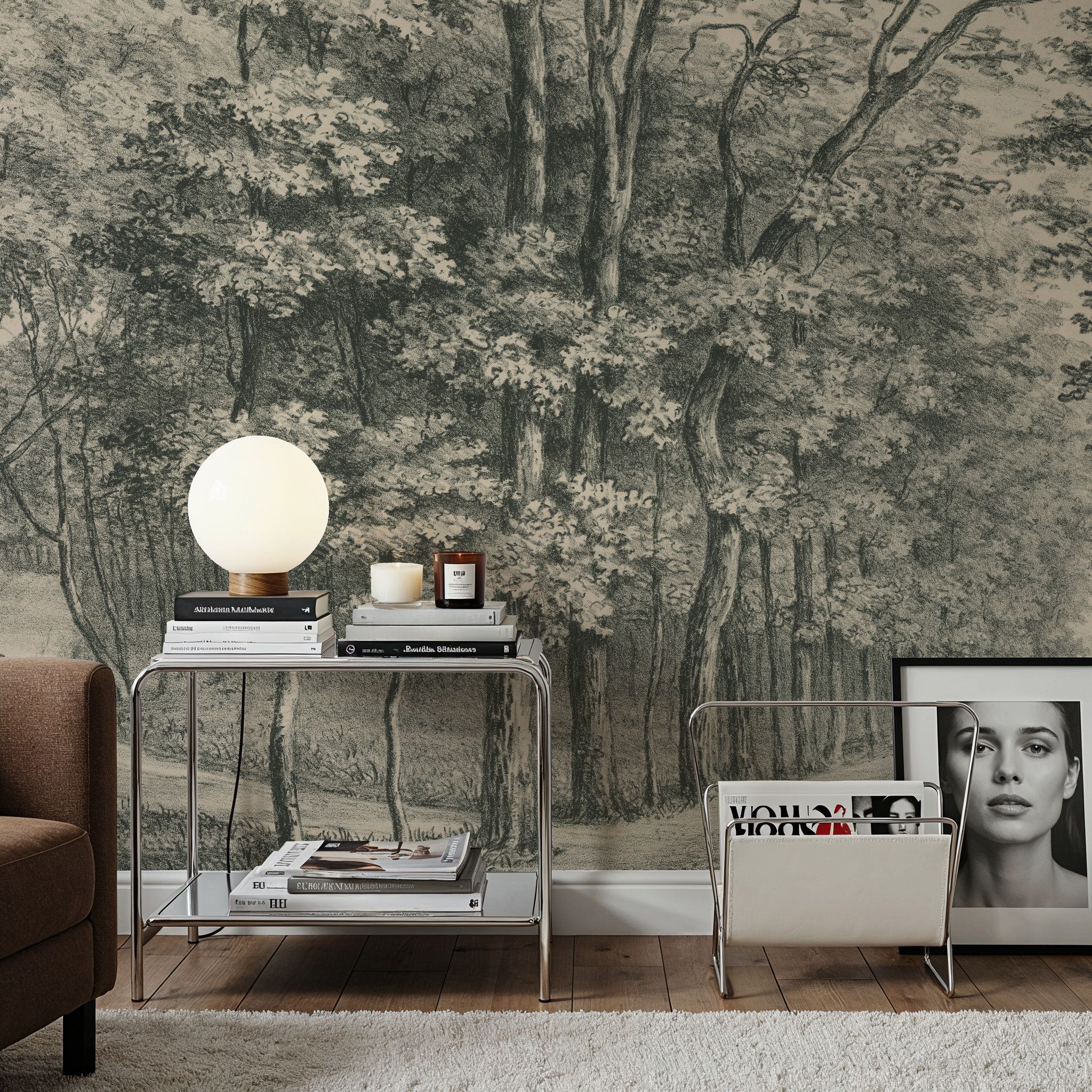 Grand Allée Etching