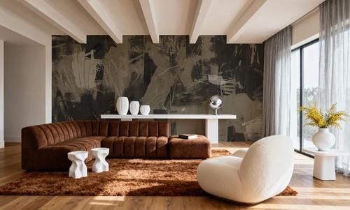 Plaster and Ebony I