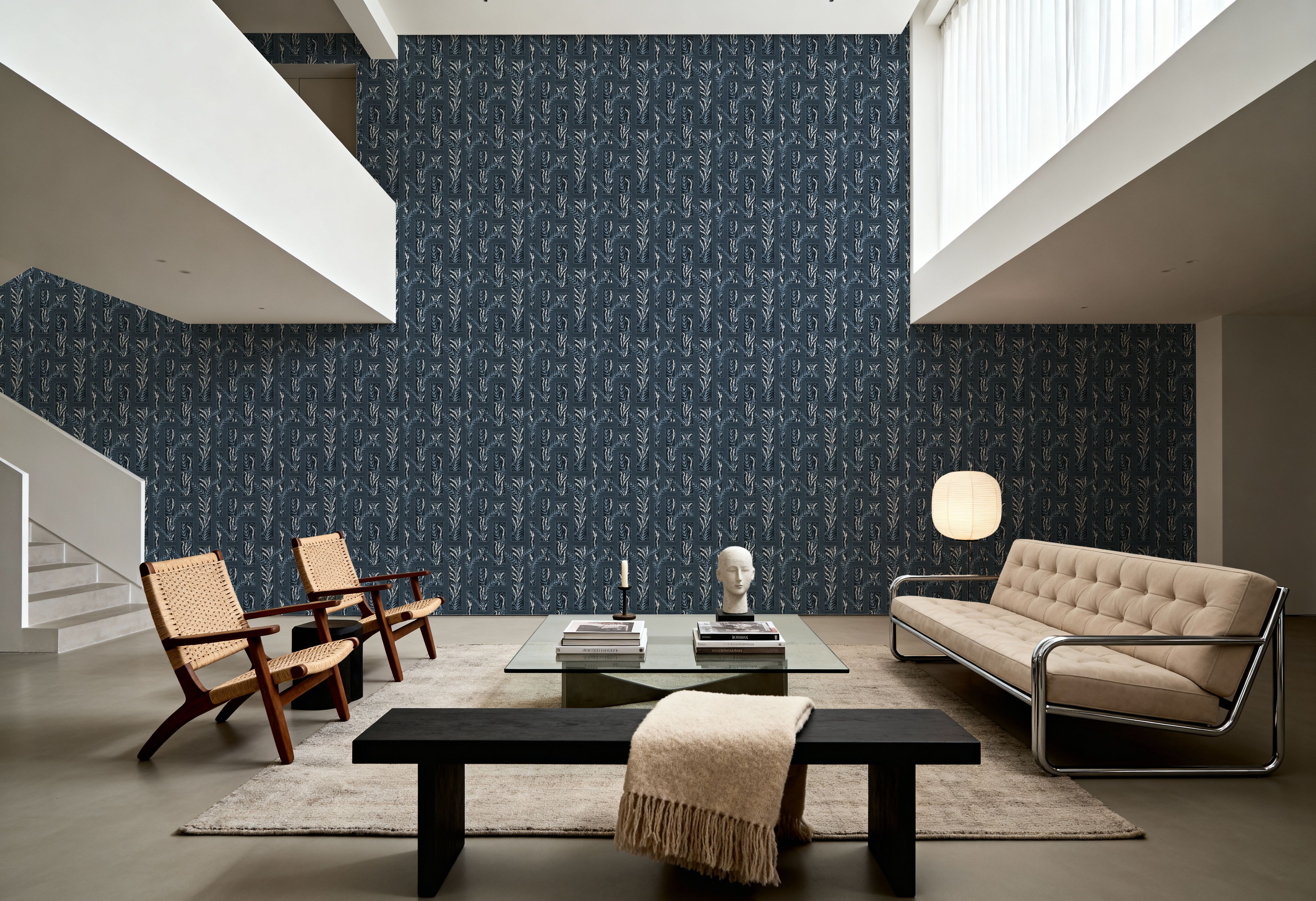 Samarkand Ferns, Aegan Blue