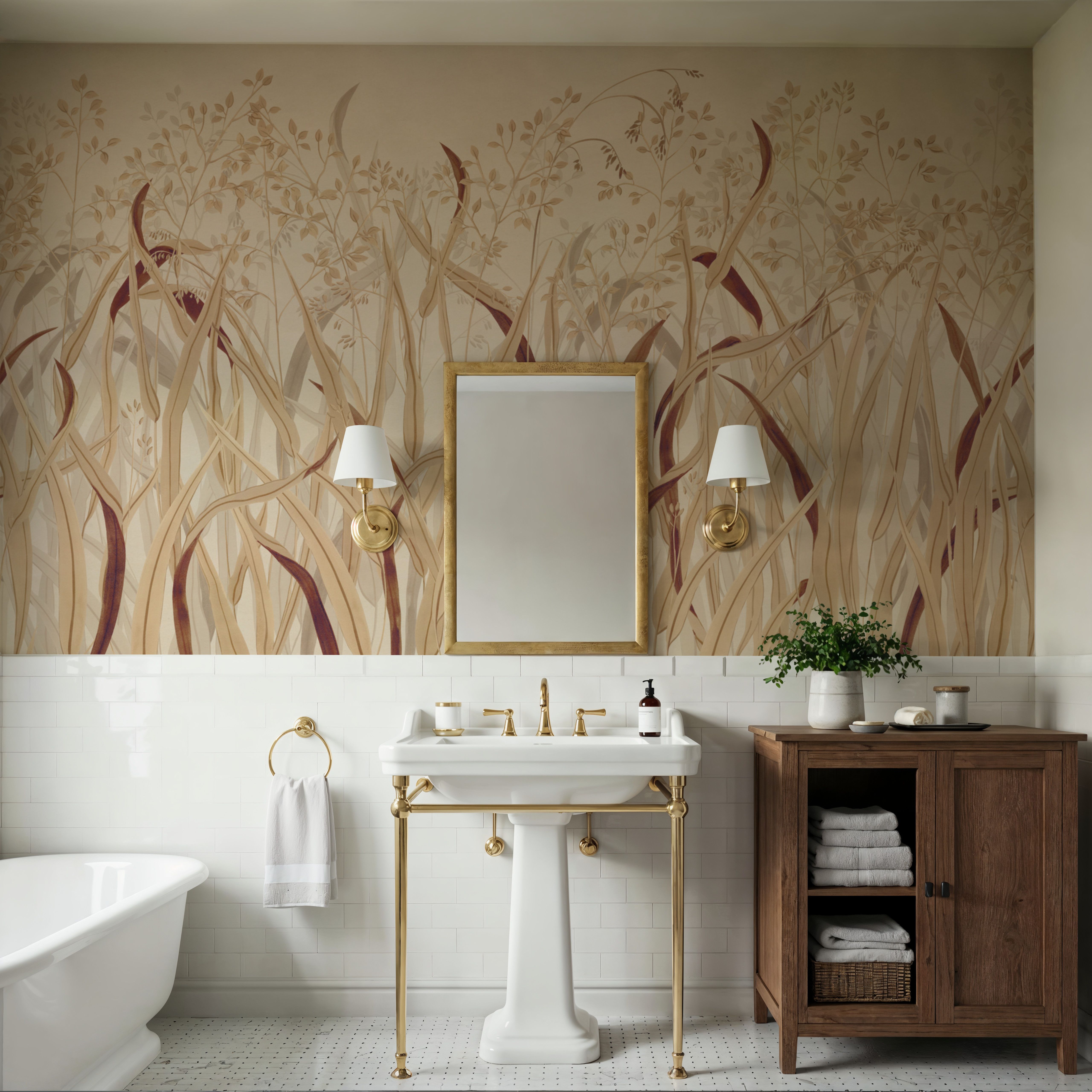 Sinuous Ceres, Rose Ivory