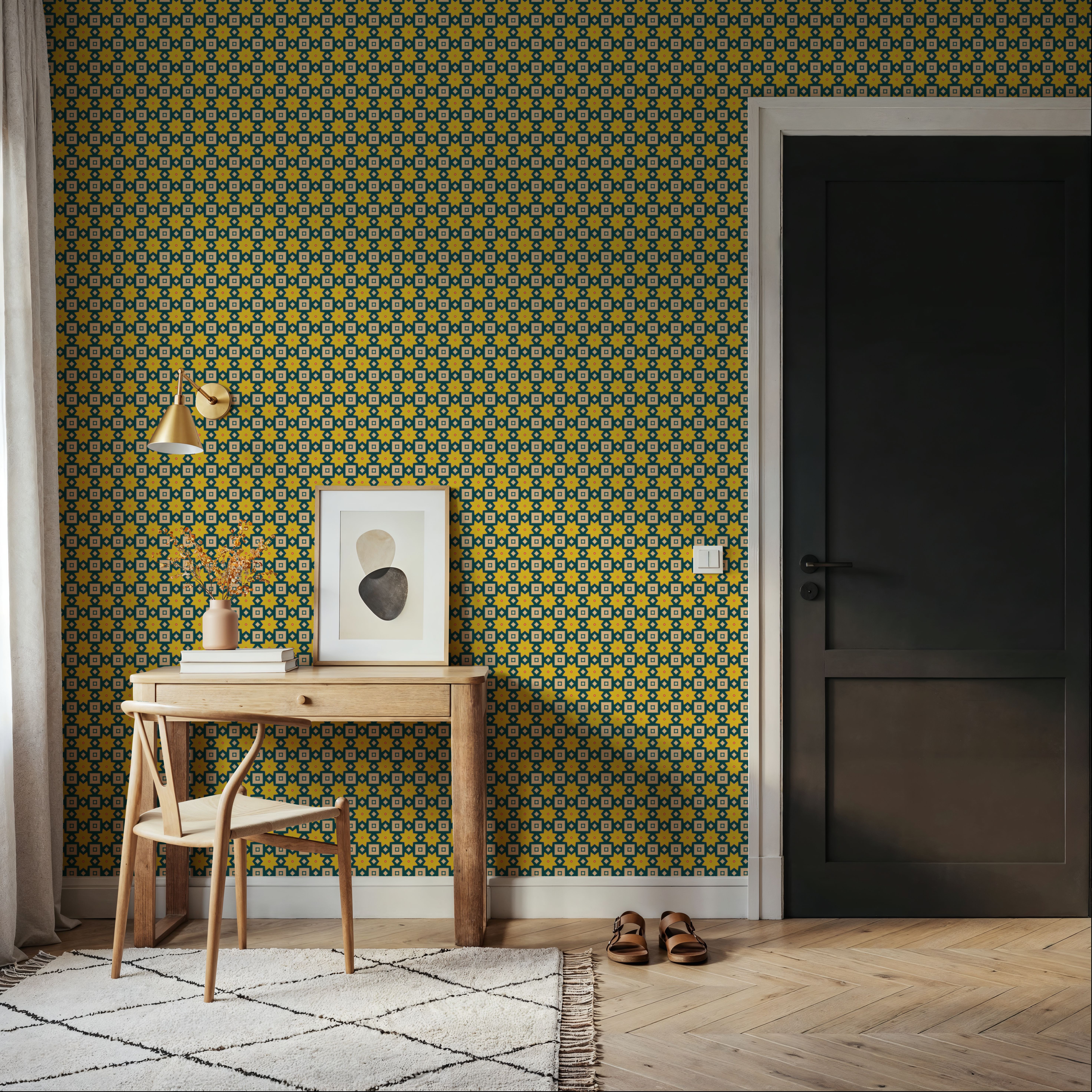 Kaleidoscope Stars And Squares