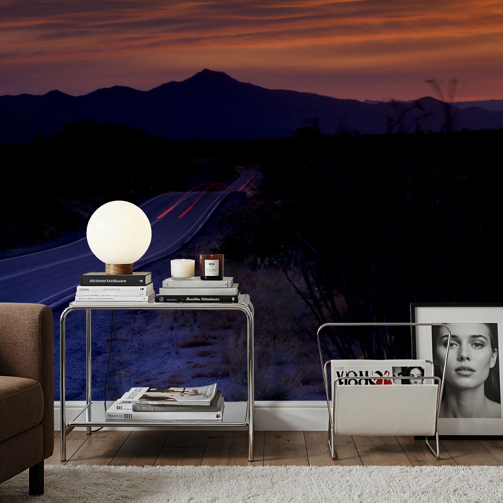 Desert Twilight Highway