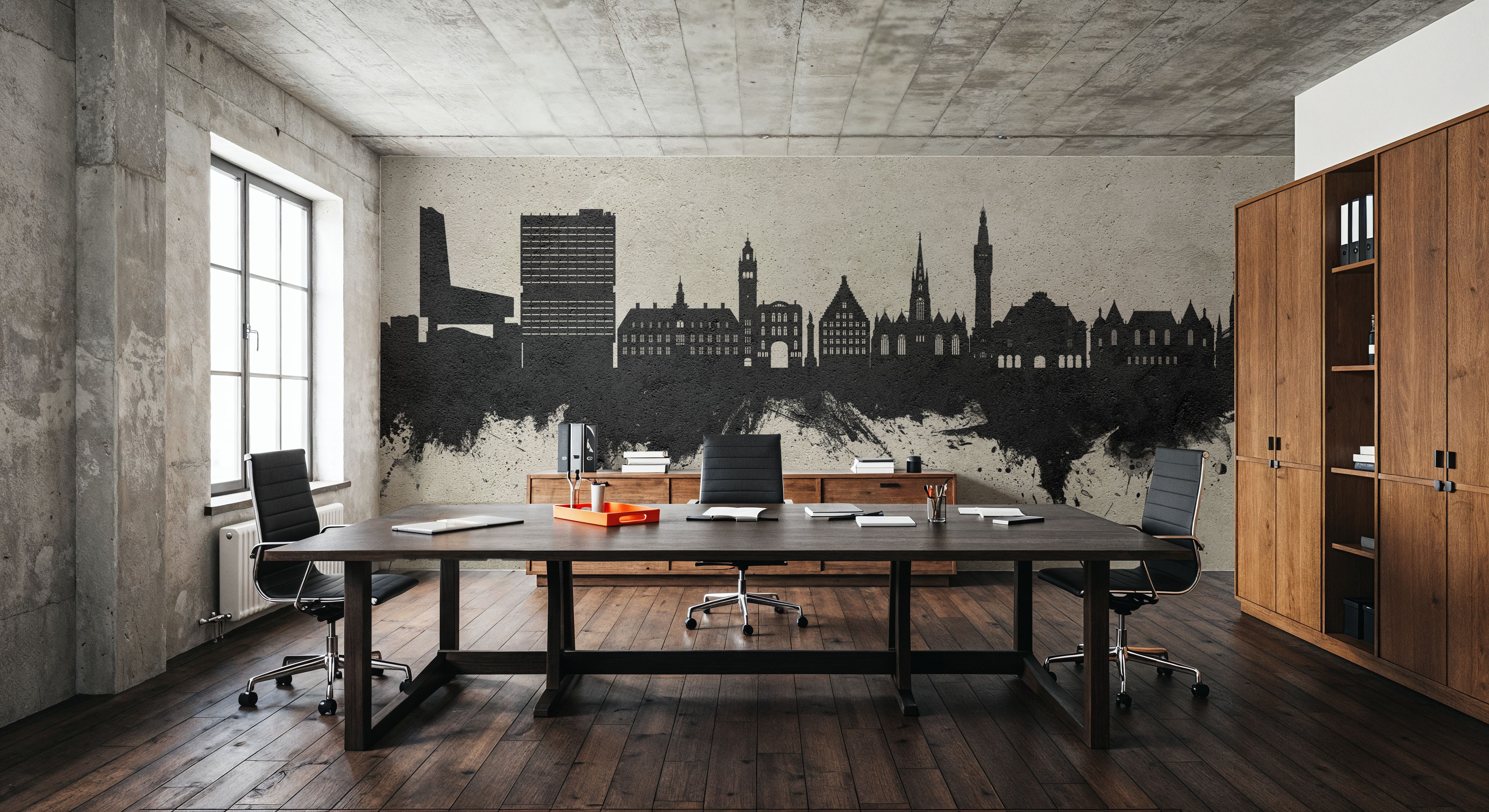 Lille France Skyline Concrete