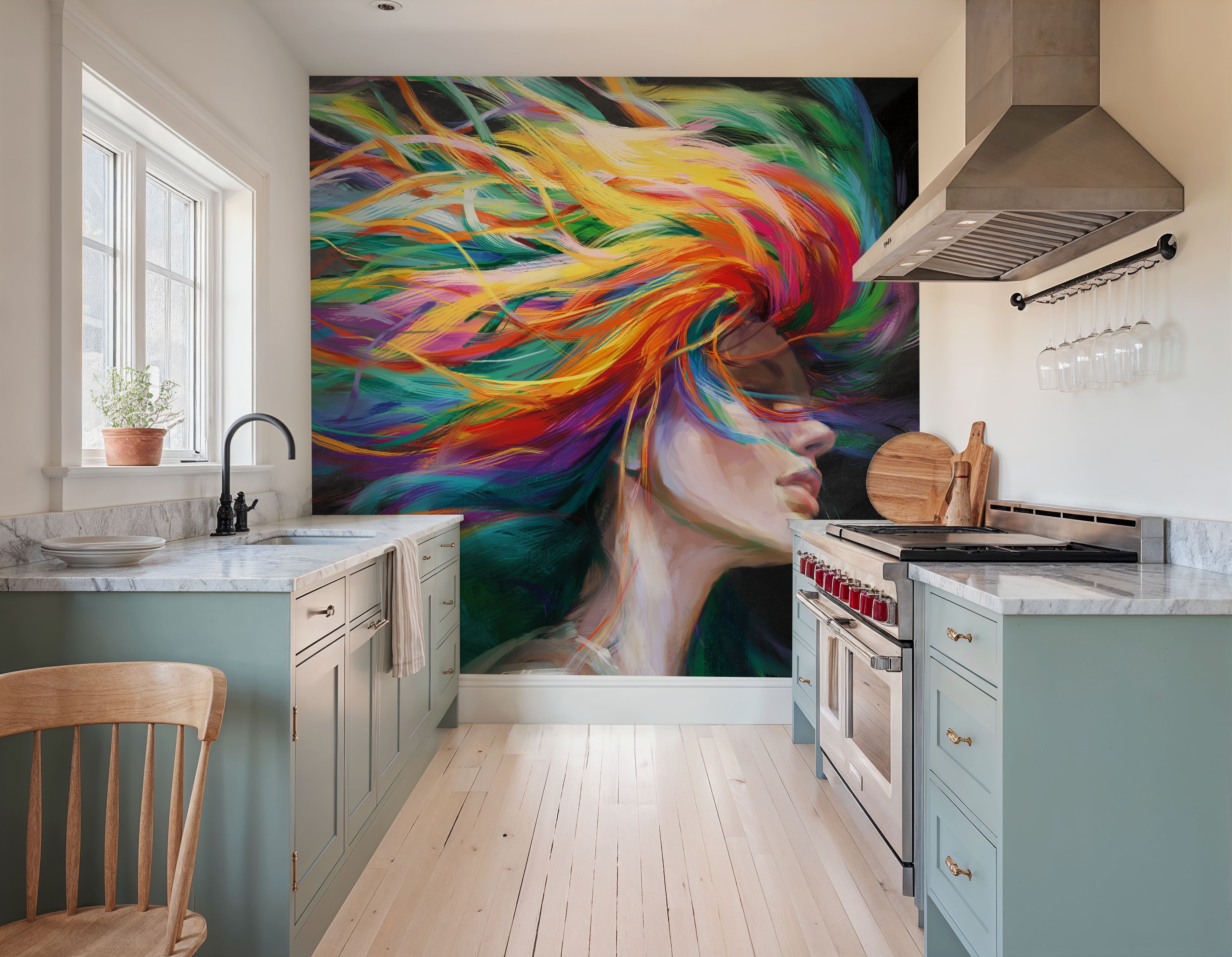 Rainbow Hair