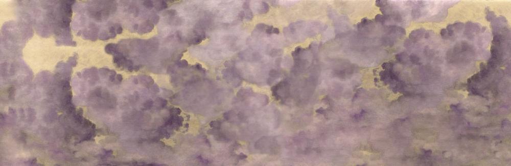 Painted Dreamy Clouds, Lilac