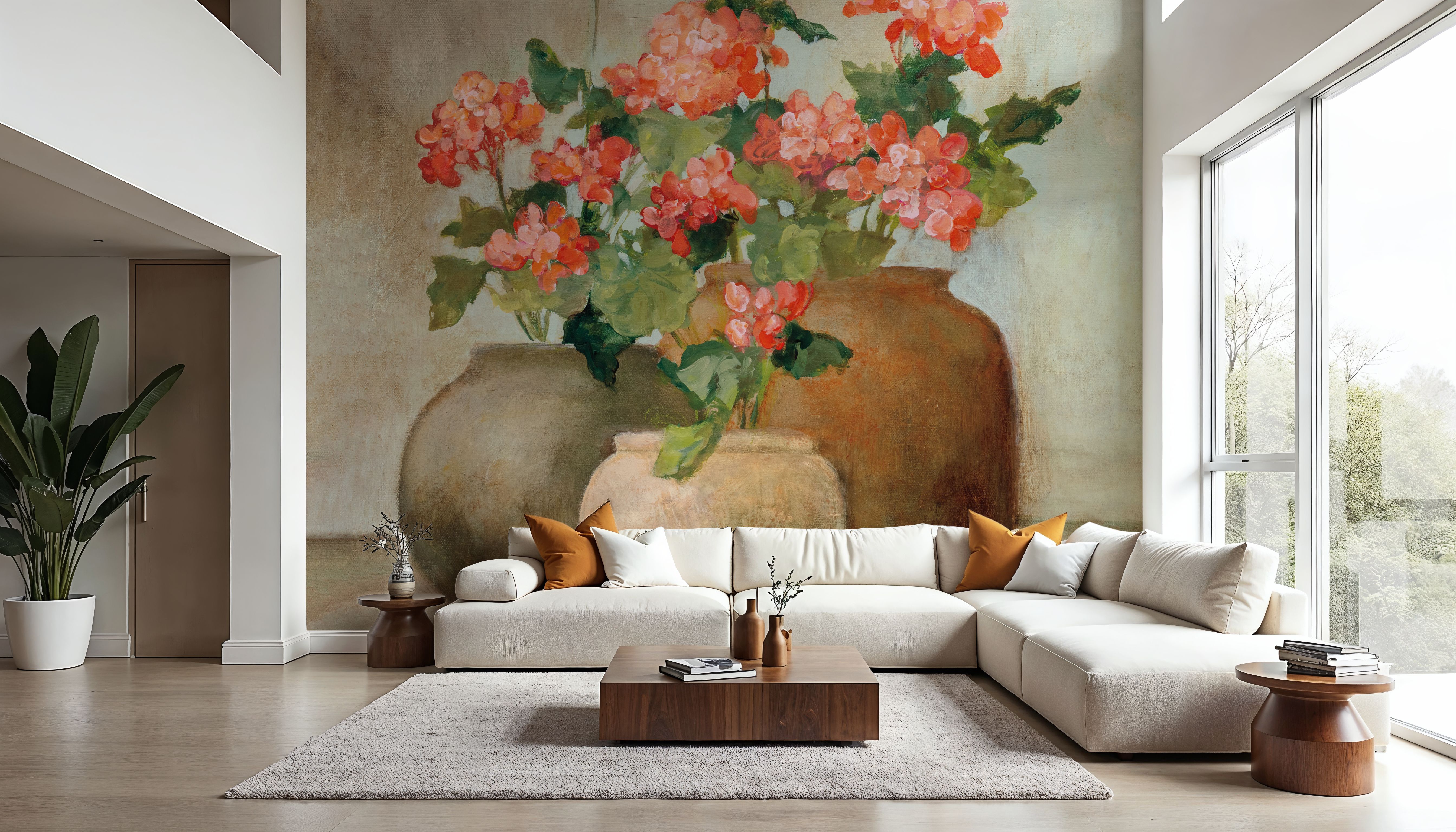 Cottage Geraniums II