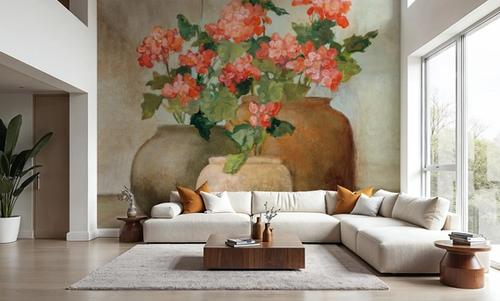 Cottage Geraniums II