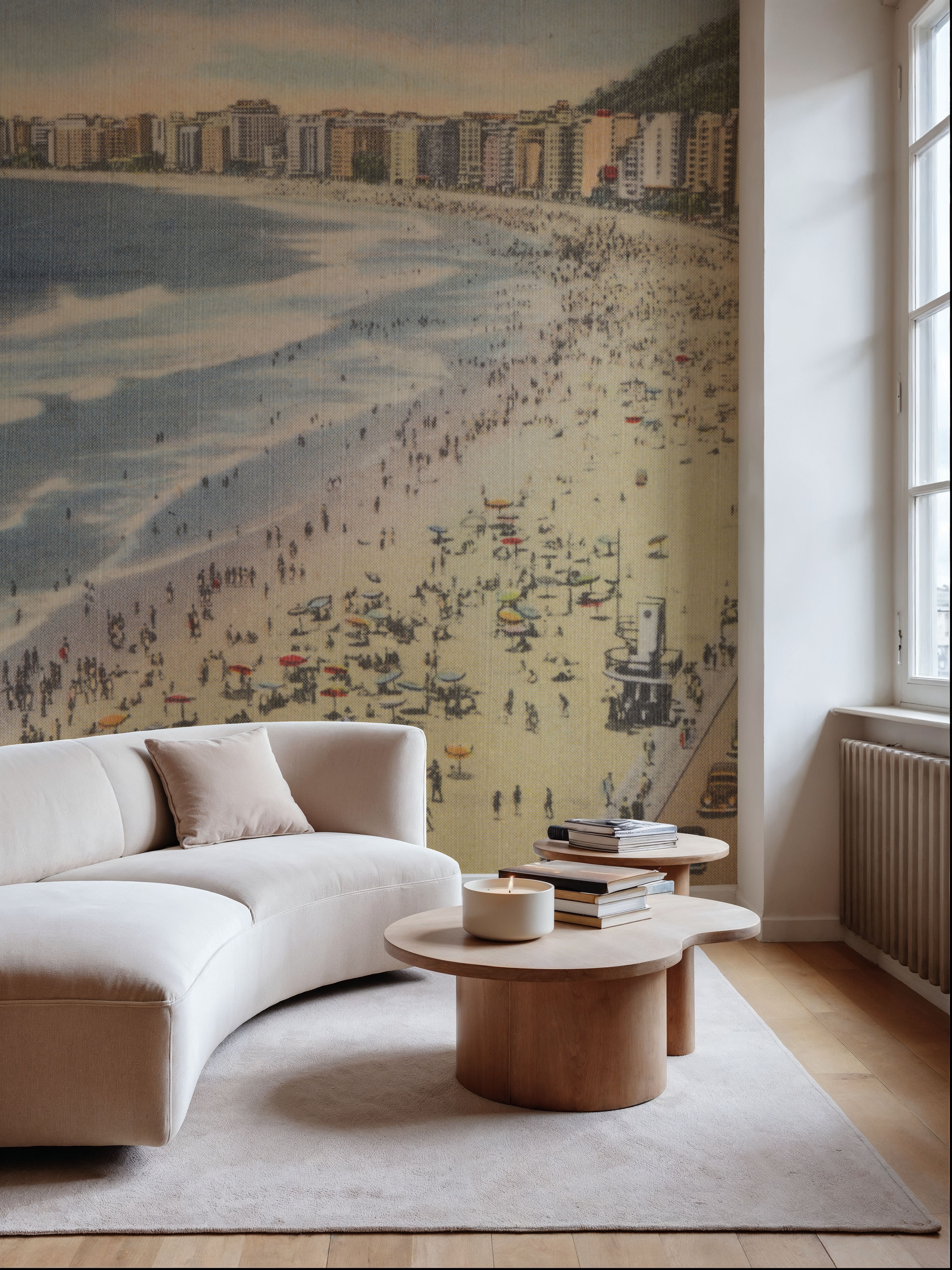 Greetings from Copacabana - Screenprint Postcard