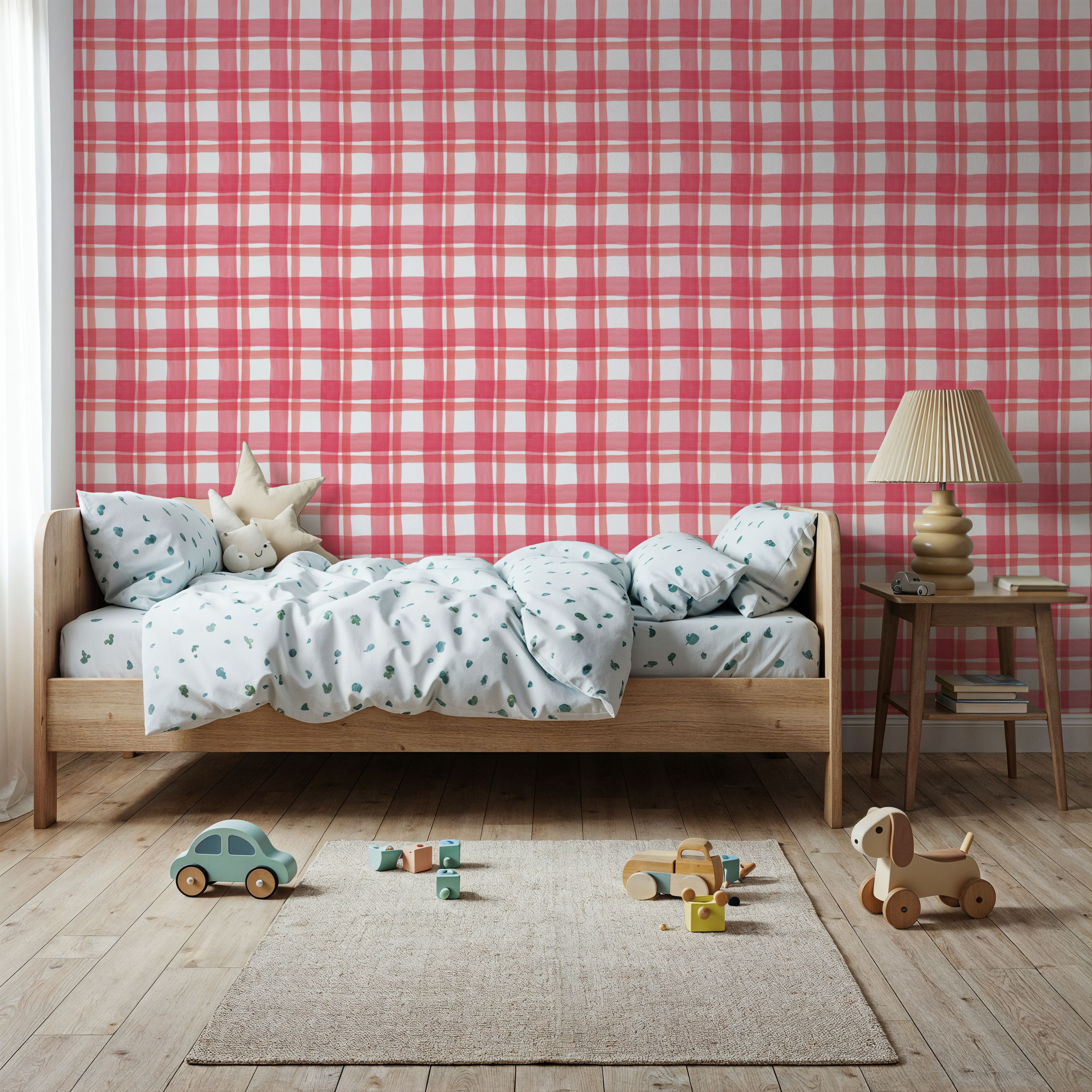 Summer Plaid Red