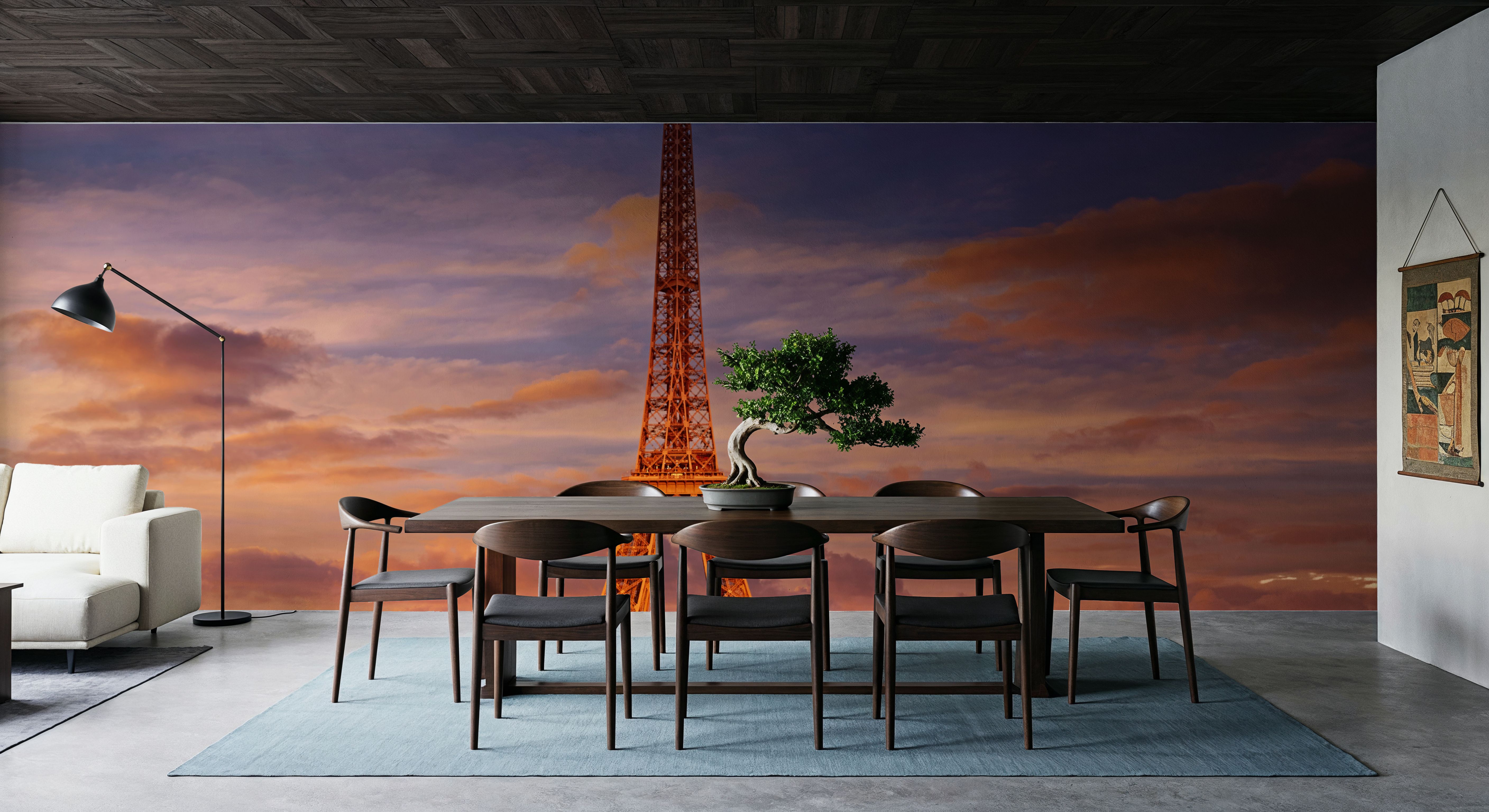 Eiffel Tower at Sunset
