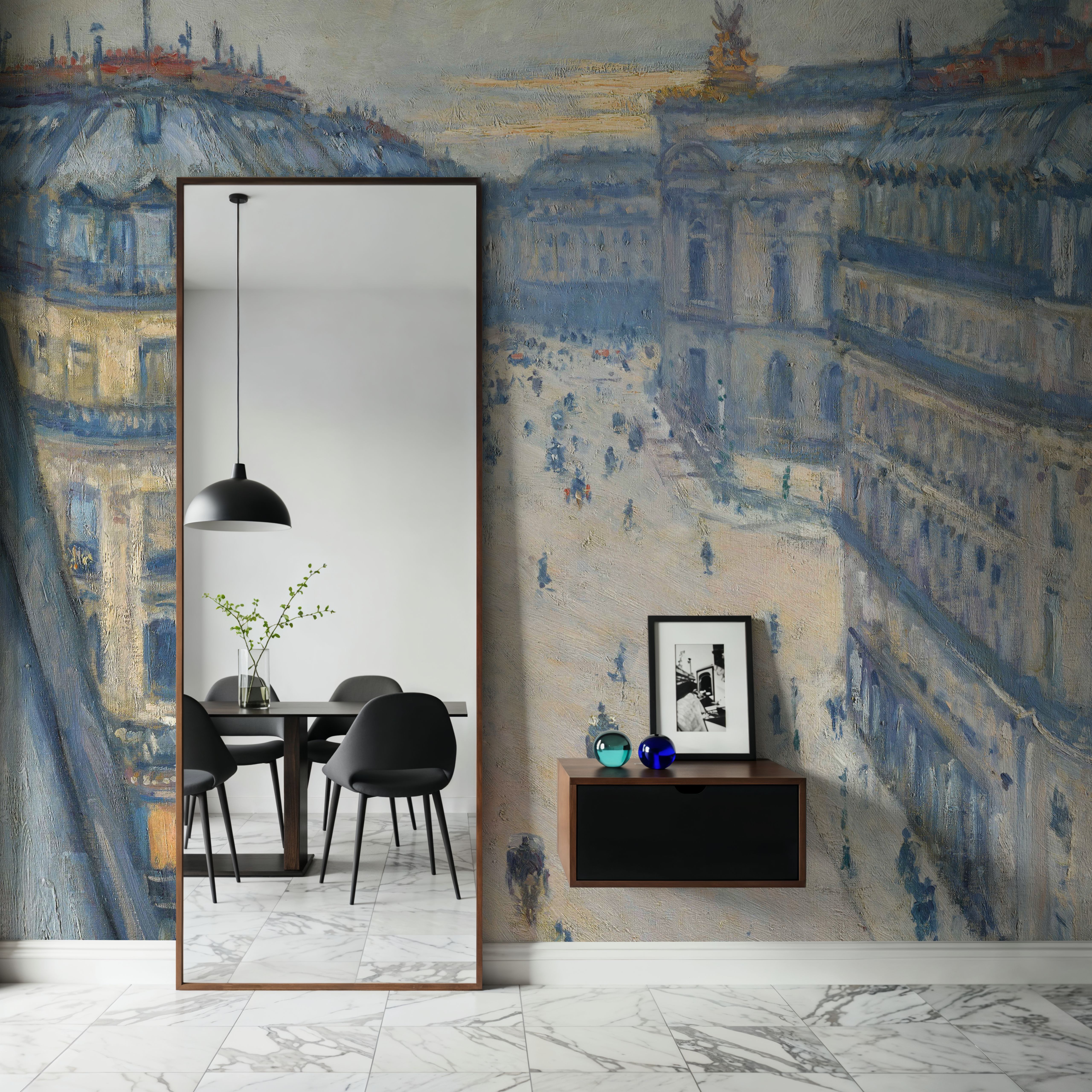 Rue Halévy, vue d'un sixième étage 