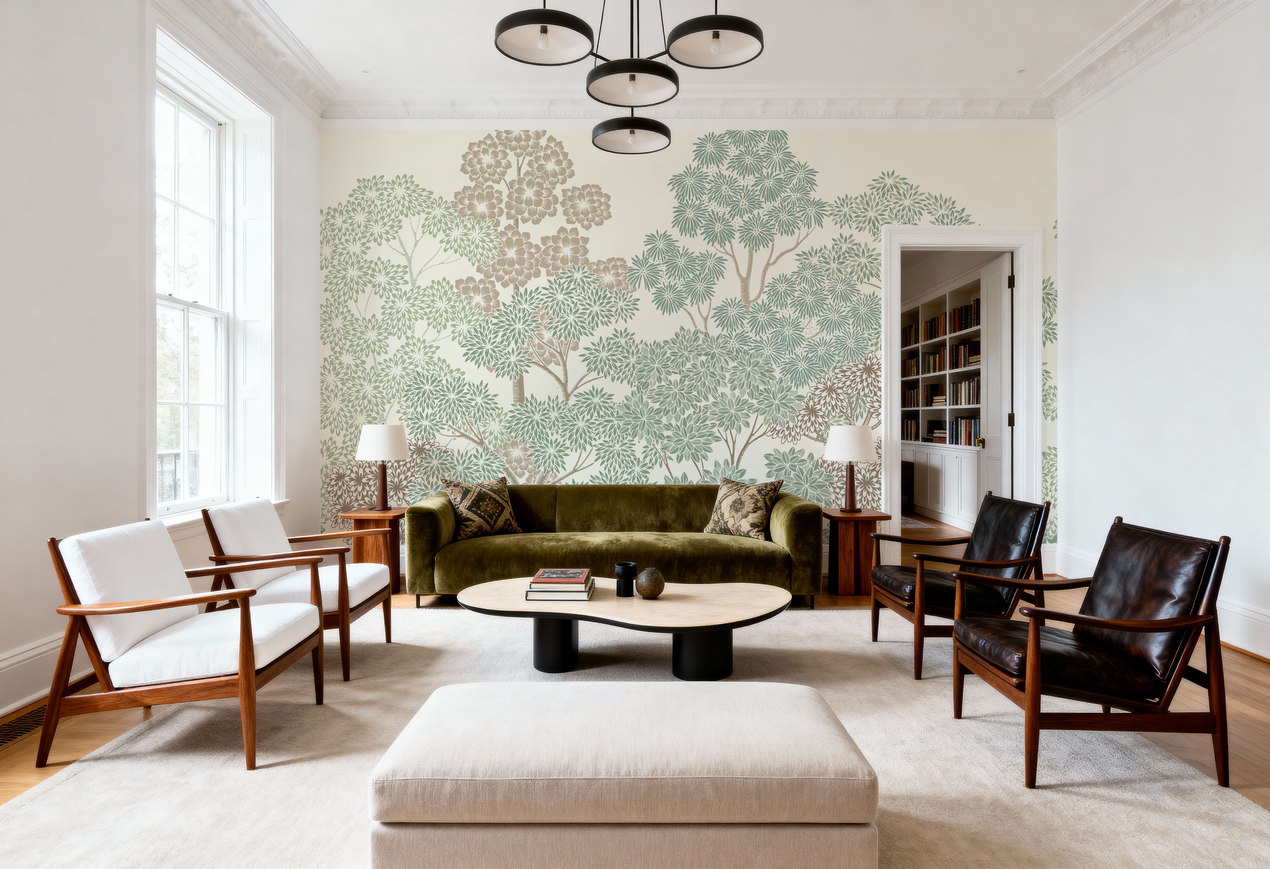 Overleaf Woodland, Light Green