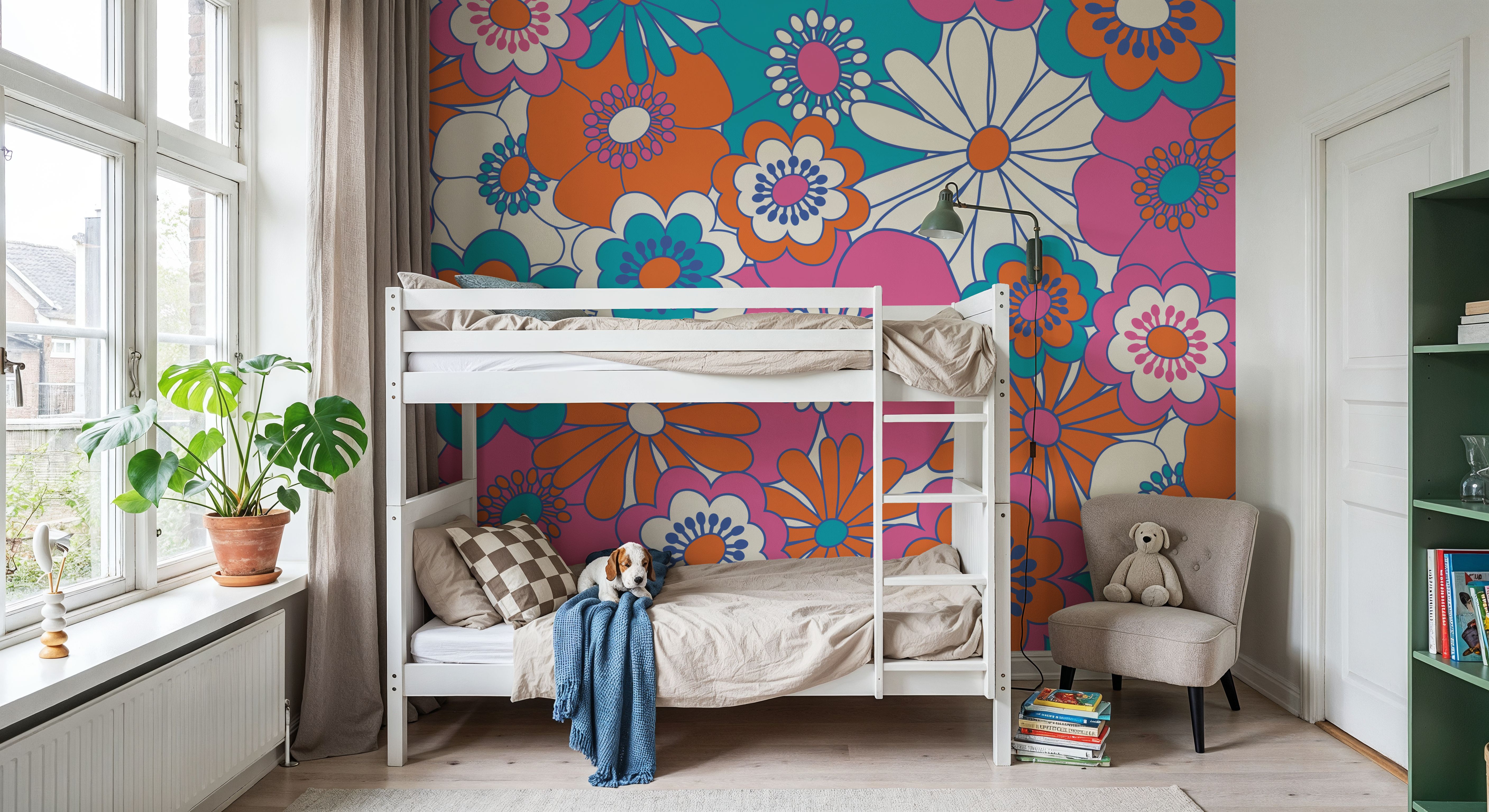 70's Avant Garden, Bright Pink