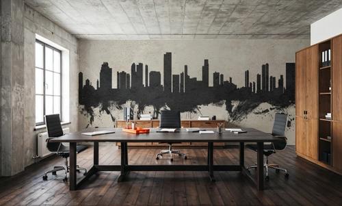 Honolulu Hawaii Skyline Concrete