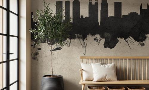 Atlanta Georgia Skyline Concrete