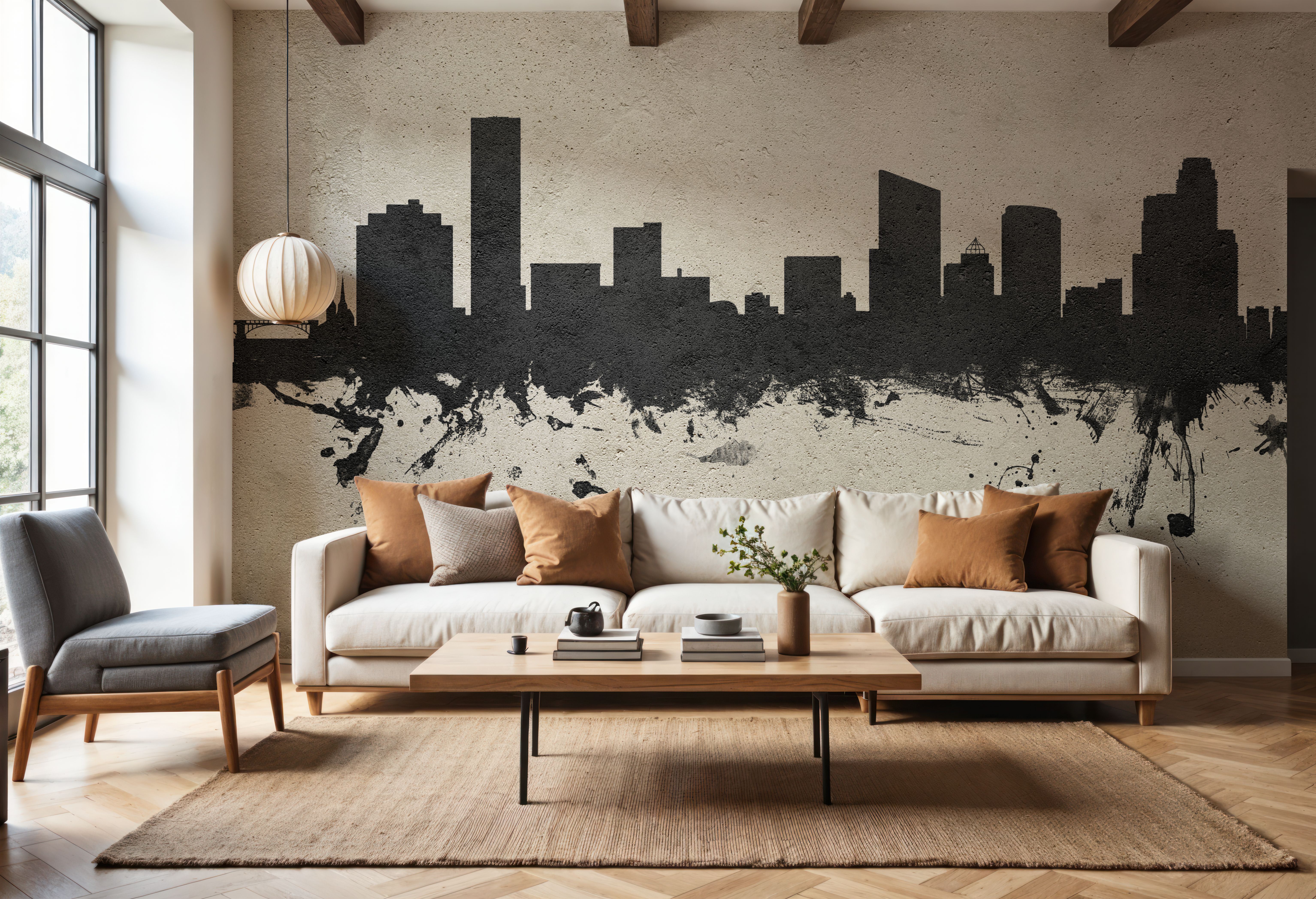 Grand Rapids Michigan Skyline Concrete