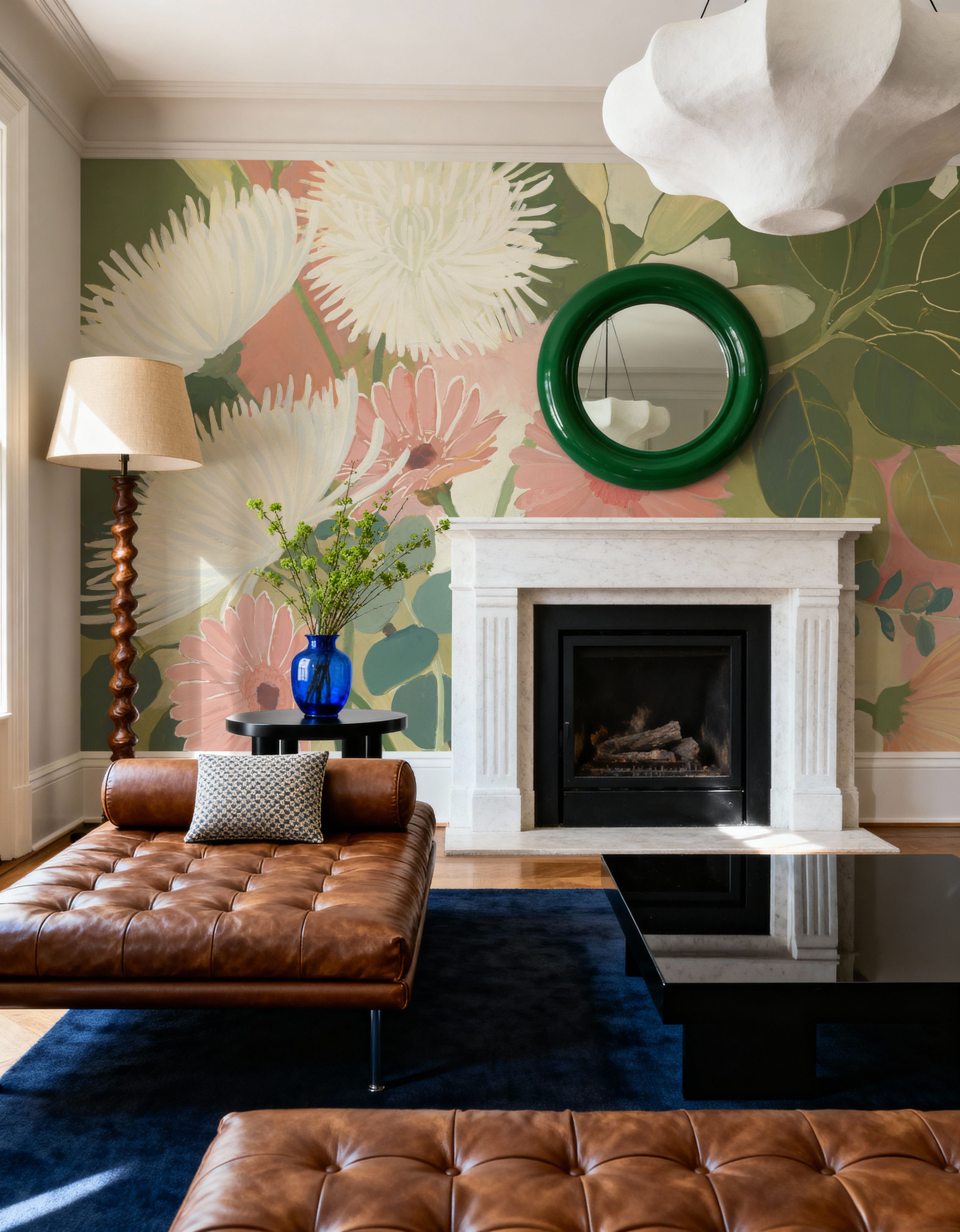 Chrysanthemums and Daisies I