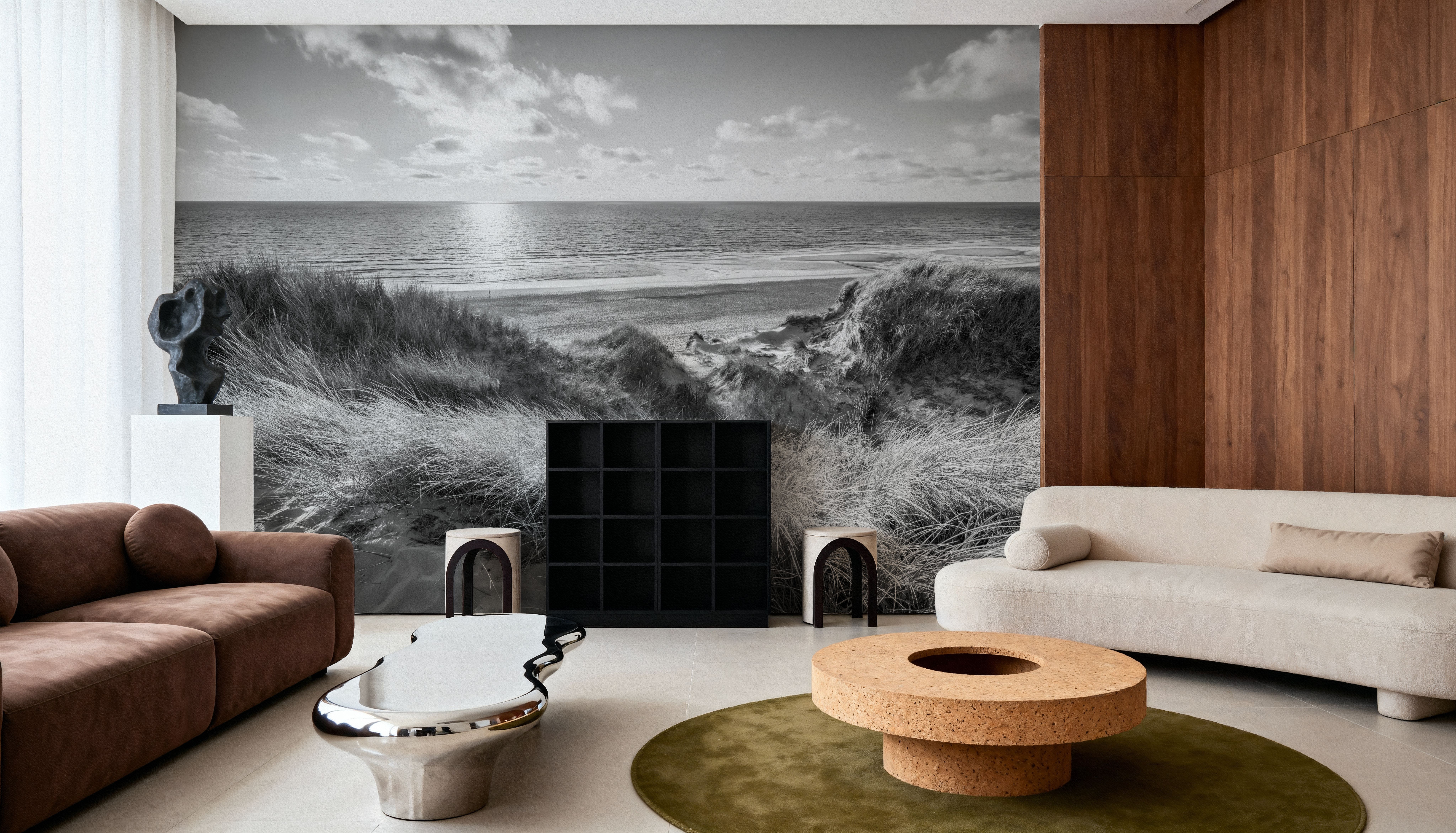 Dune Landscape, Black & White