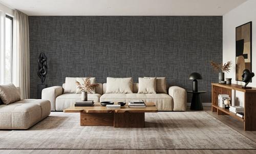 Mottled Linen Effect, Shadow Grey